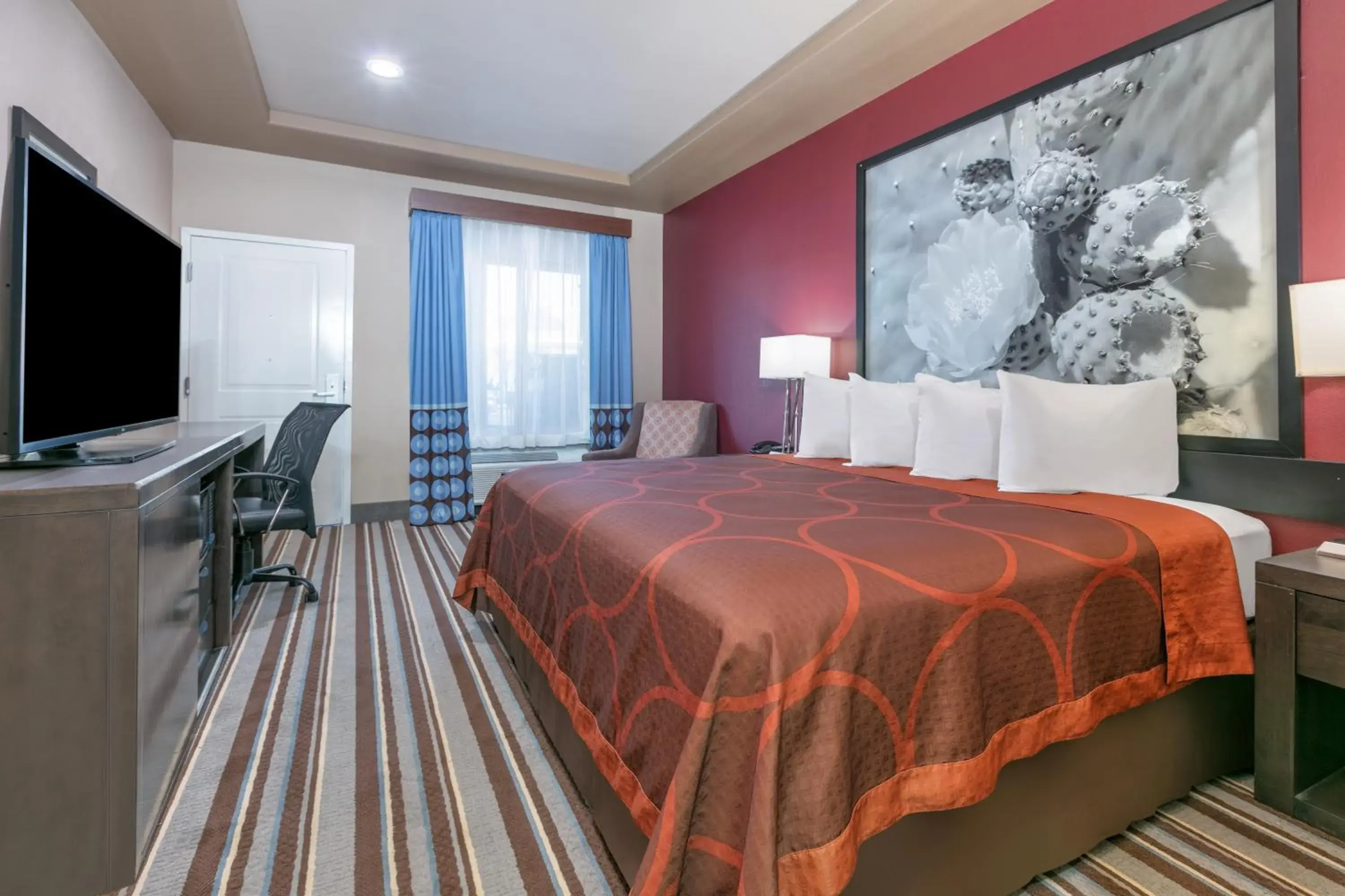 King Room with Mobility Access and Bathtub with Grab Bars, Non-Smoking in Super 8 by Wyndham Karnes City King Room with Mobility Access and Bathtub with Grab Bars, Non-Smoking in Super 8 by Wyndham Karnes City