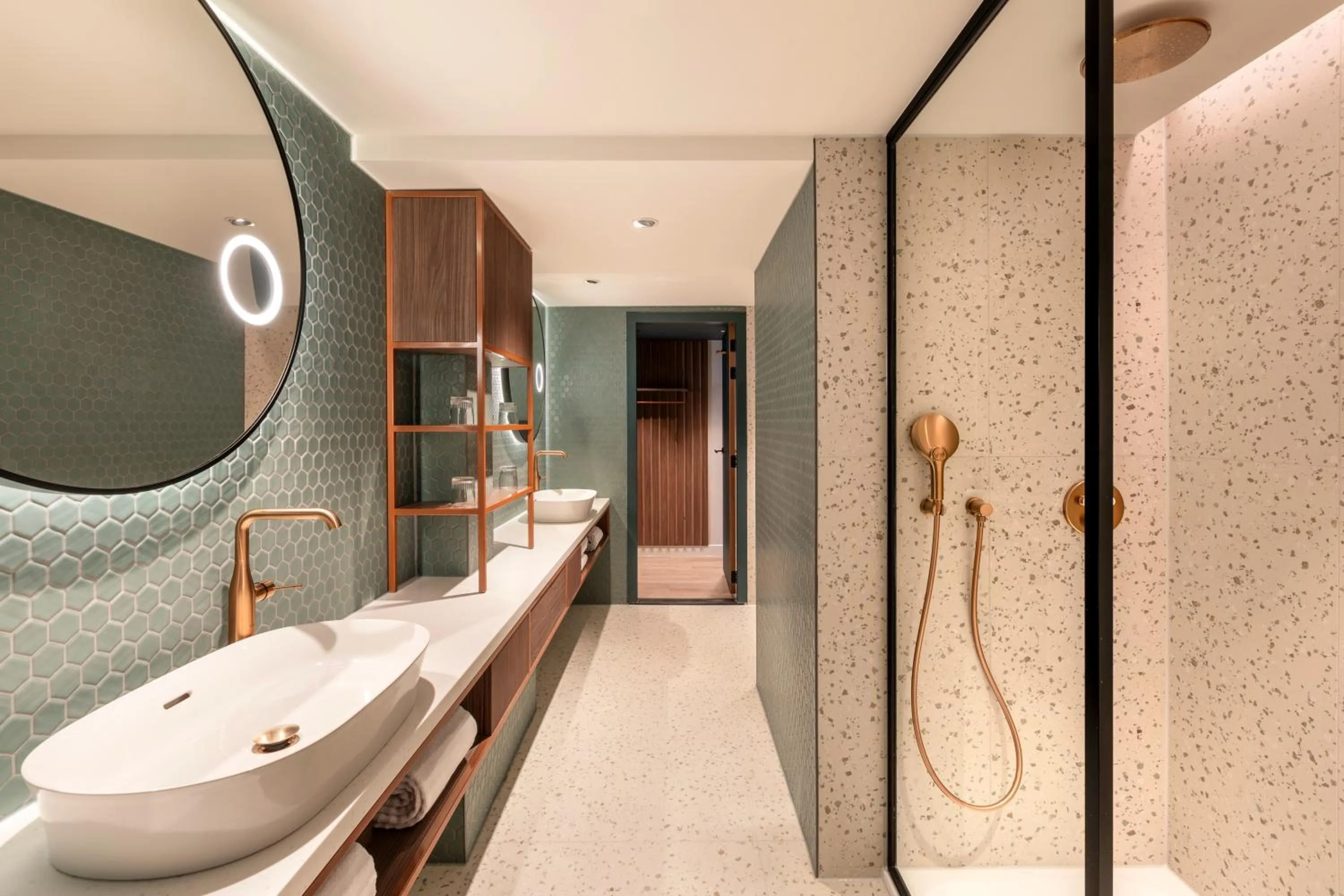 Bathroom in Renaissance Amsterdam Hotel