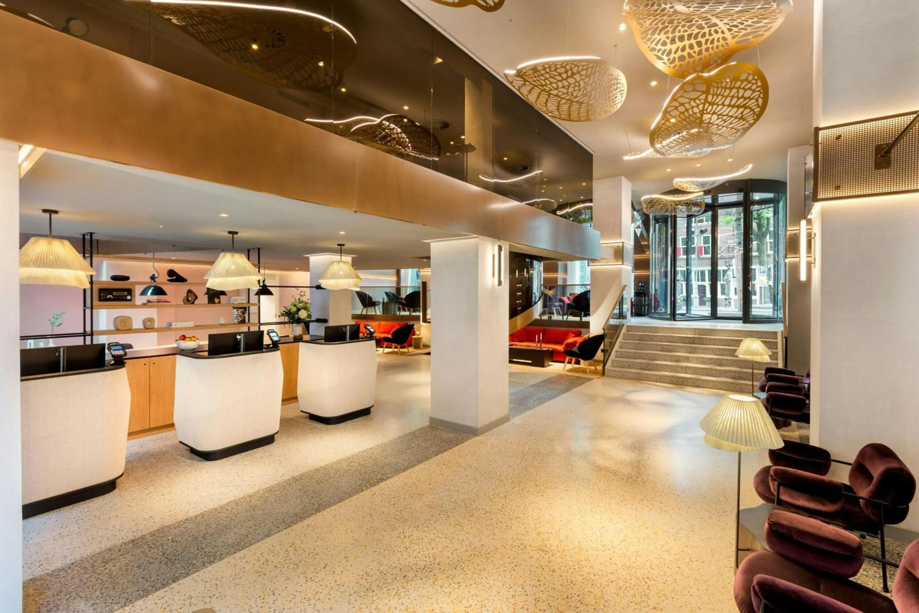 Lobby or reception in Renaissance Amsterdam Hotel