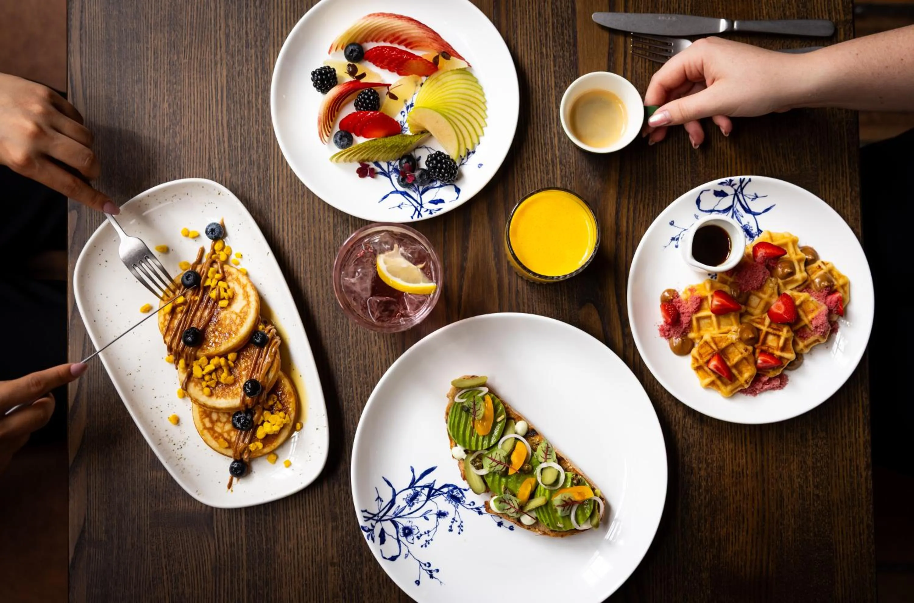 Breakfast in Renaissance Amsterdam Hotel