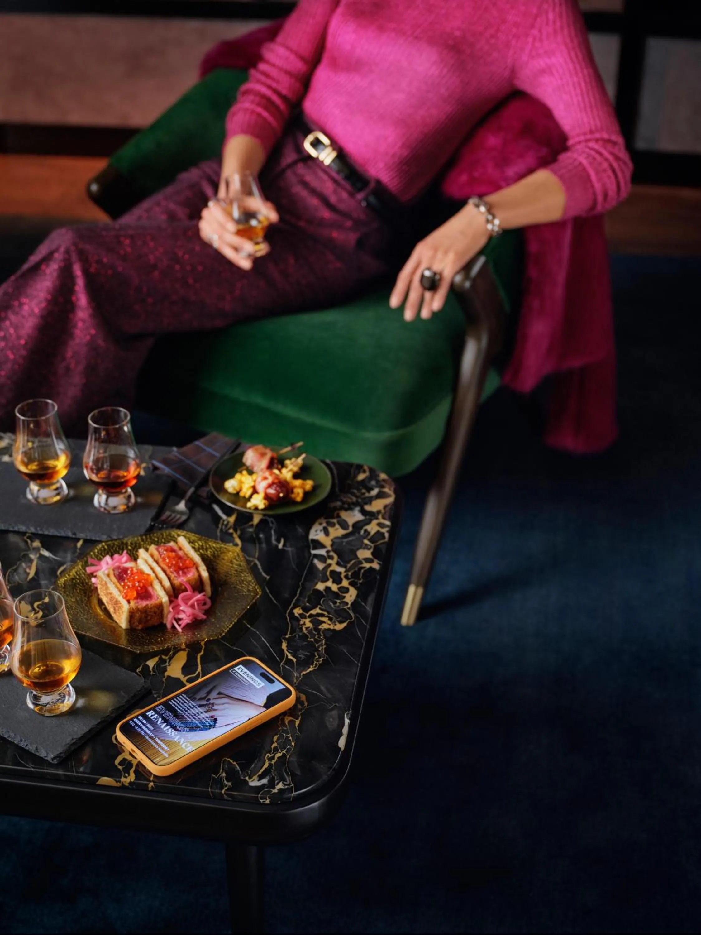 Food and drinks in Renaissance Amsterdam Hotel