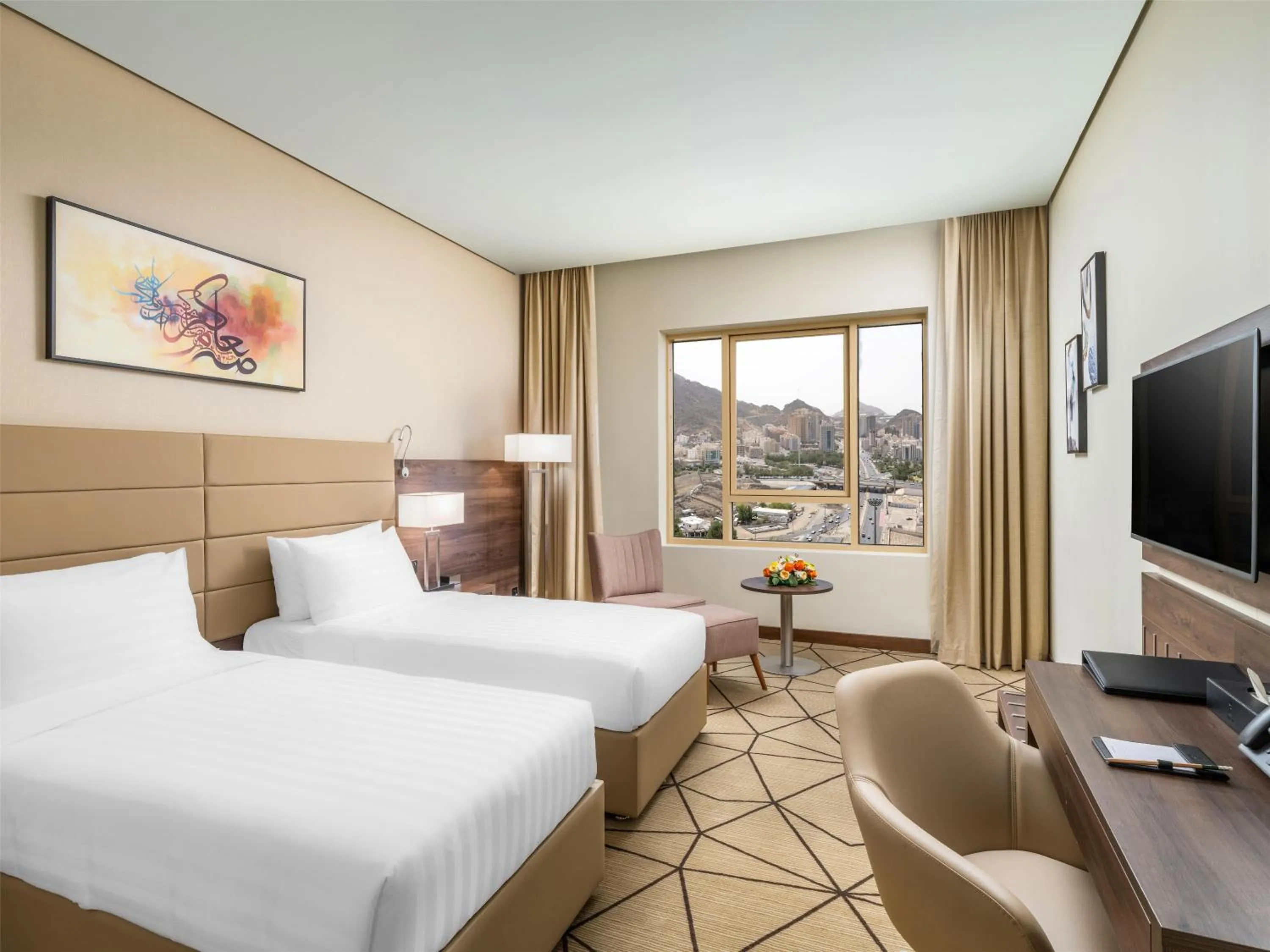 Bed in Wirgan Al Noor, Tapestry Collection by Hilton