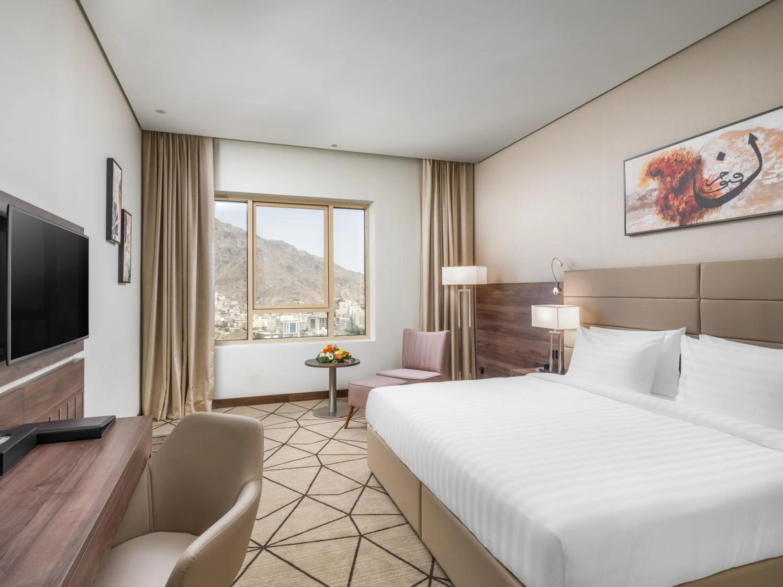 Bed in Wirgan Al Noor, Tapestry Collection by Hilton