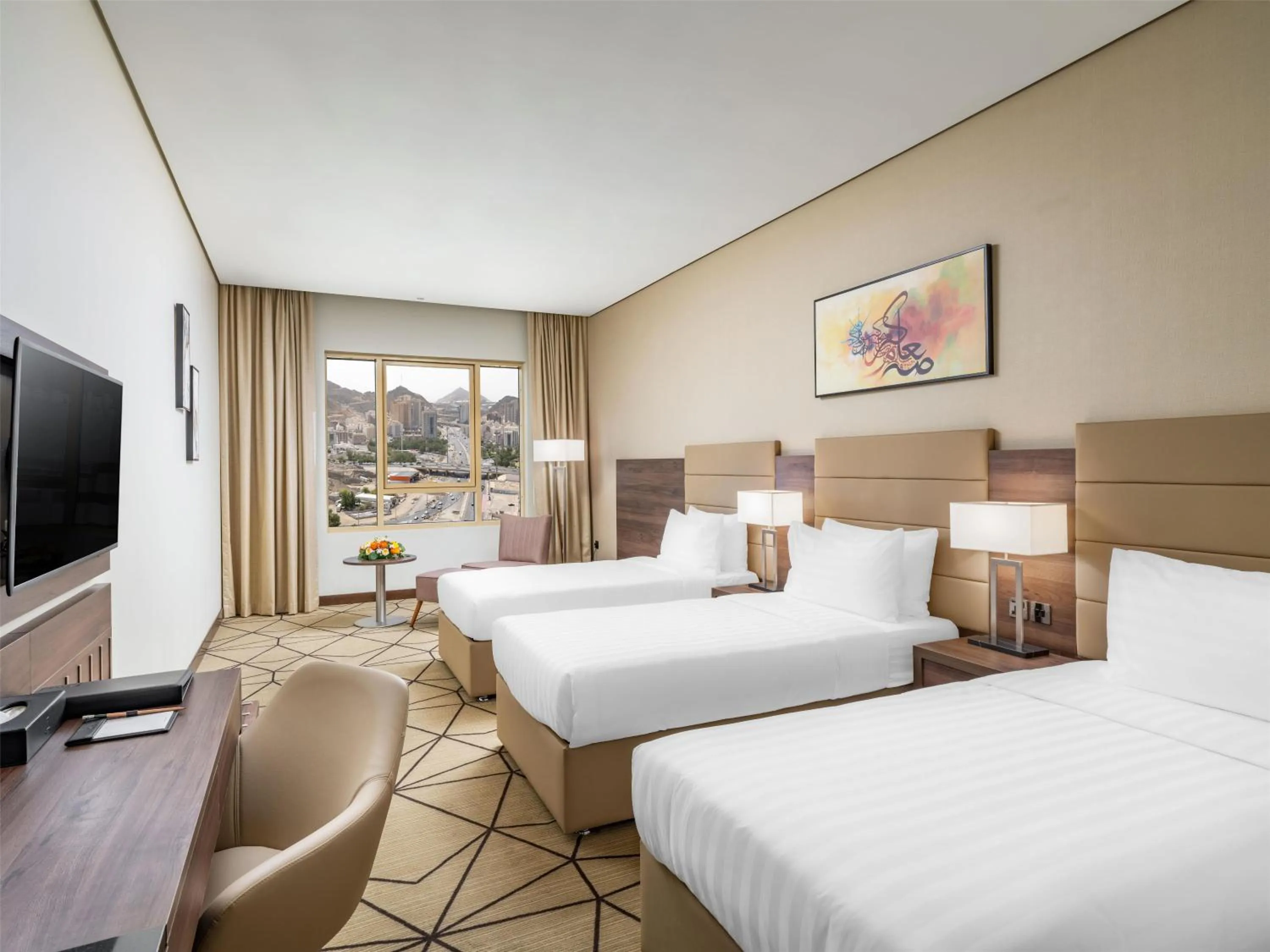 Bed in Wirgan Al Noor, Tapestry Collection by Hilton