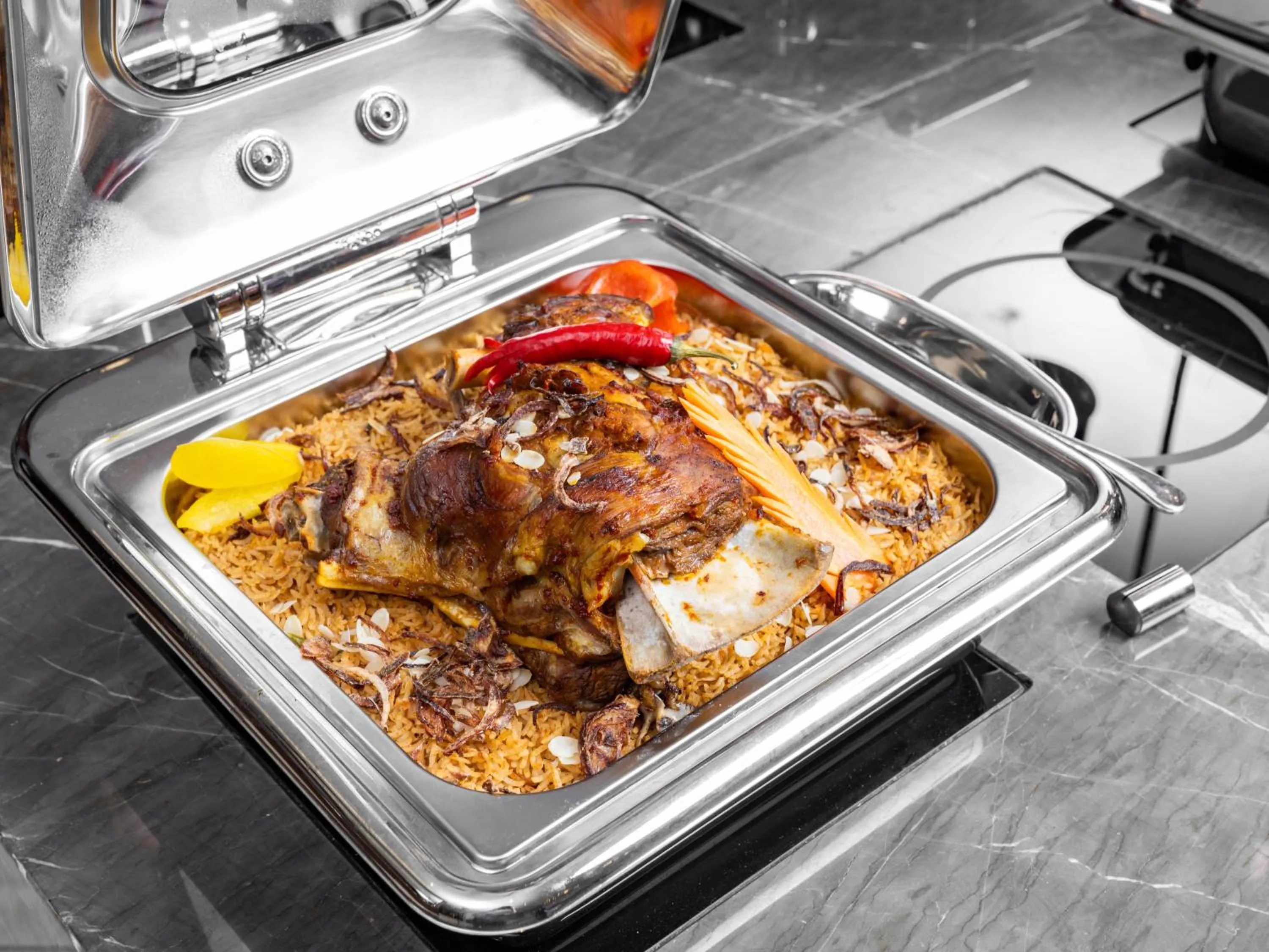 Food close-up in Wirgan Al Noor, Tapestry Collection by Hilton