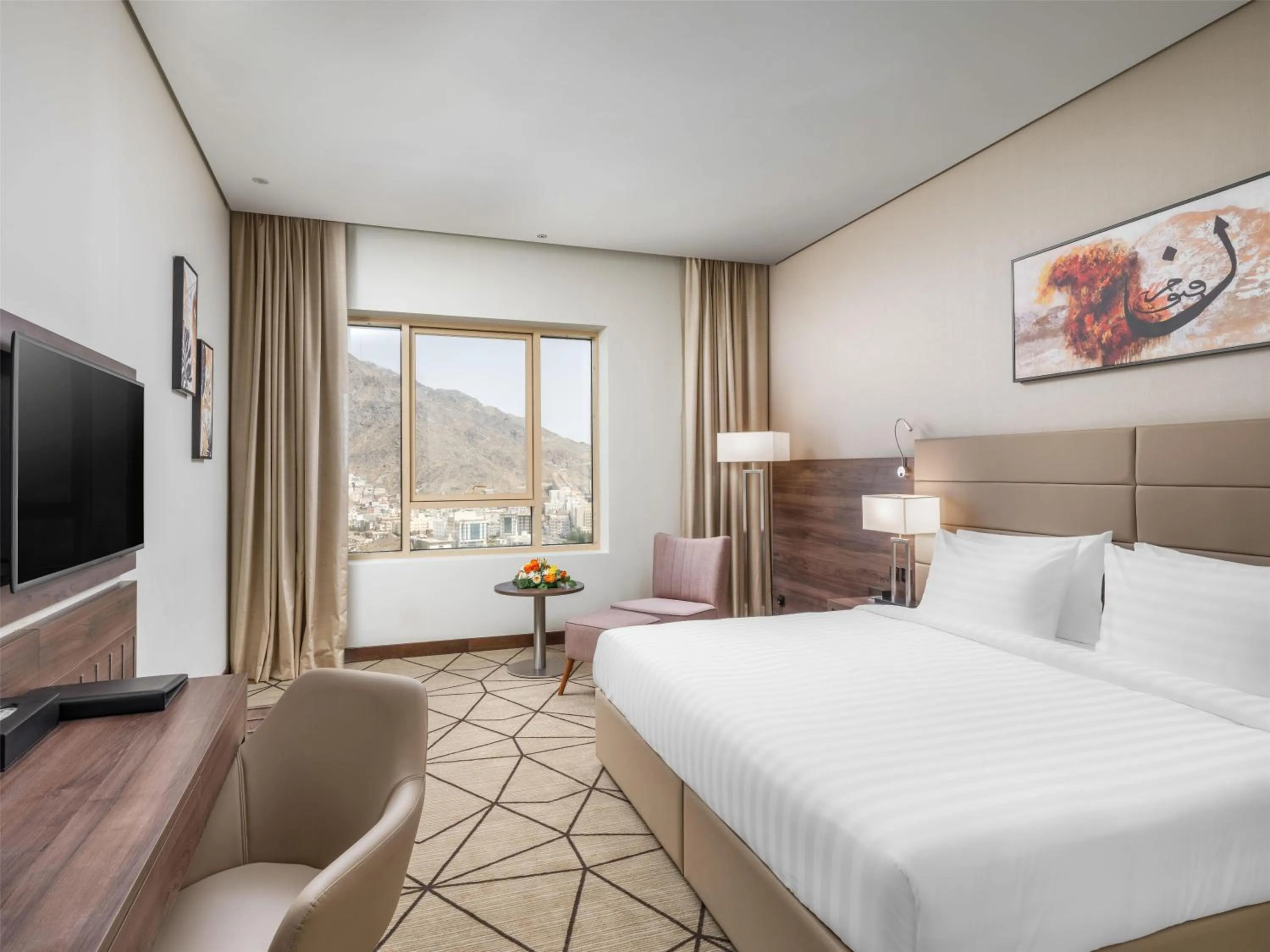 Bed in Wirgan Al Noor, Tapestry Collection by Hilton