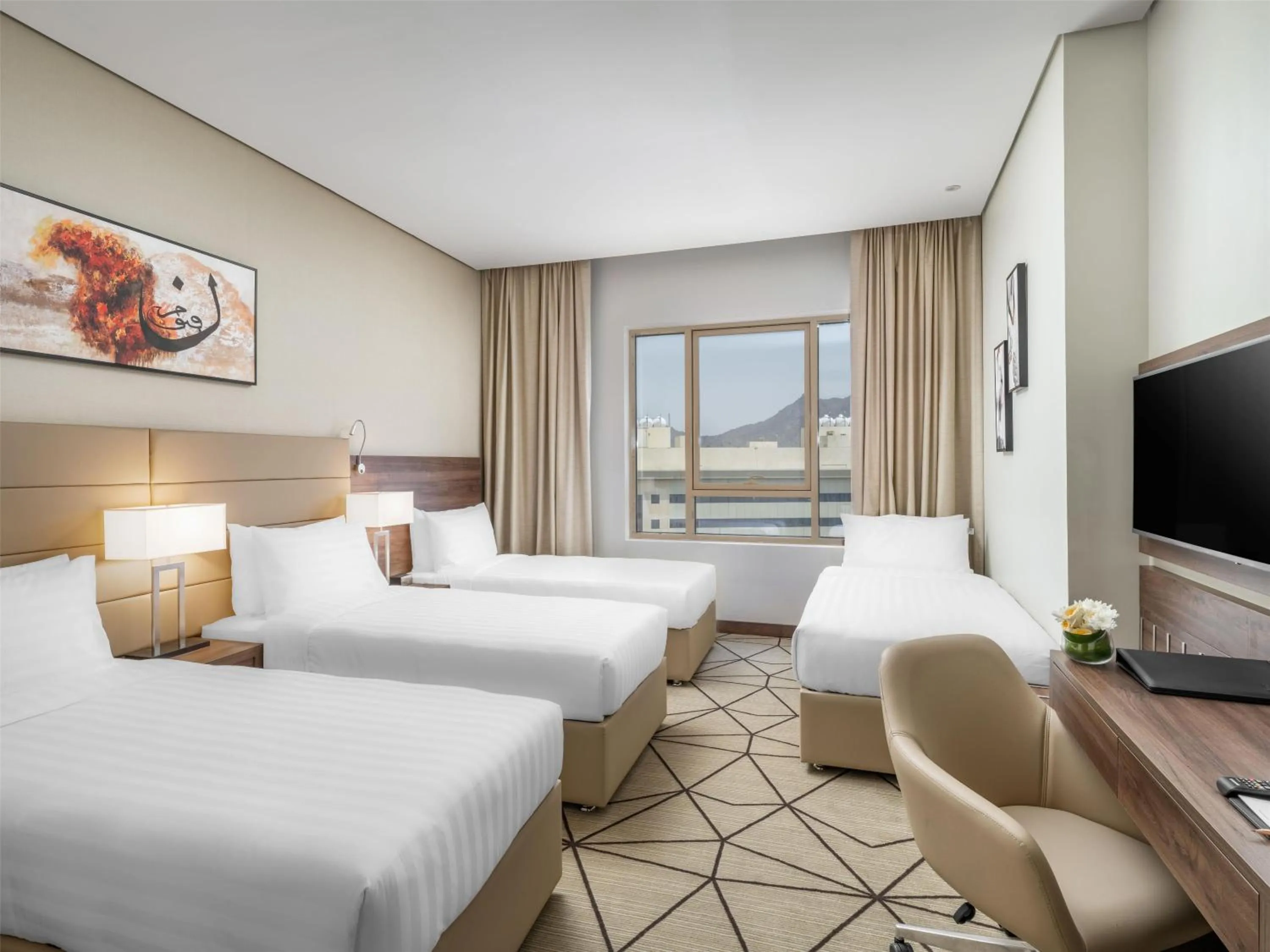 Bed in Wirgan Al Noor, Tapestry Collection by Hilton