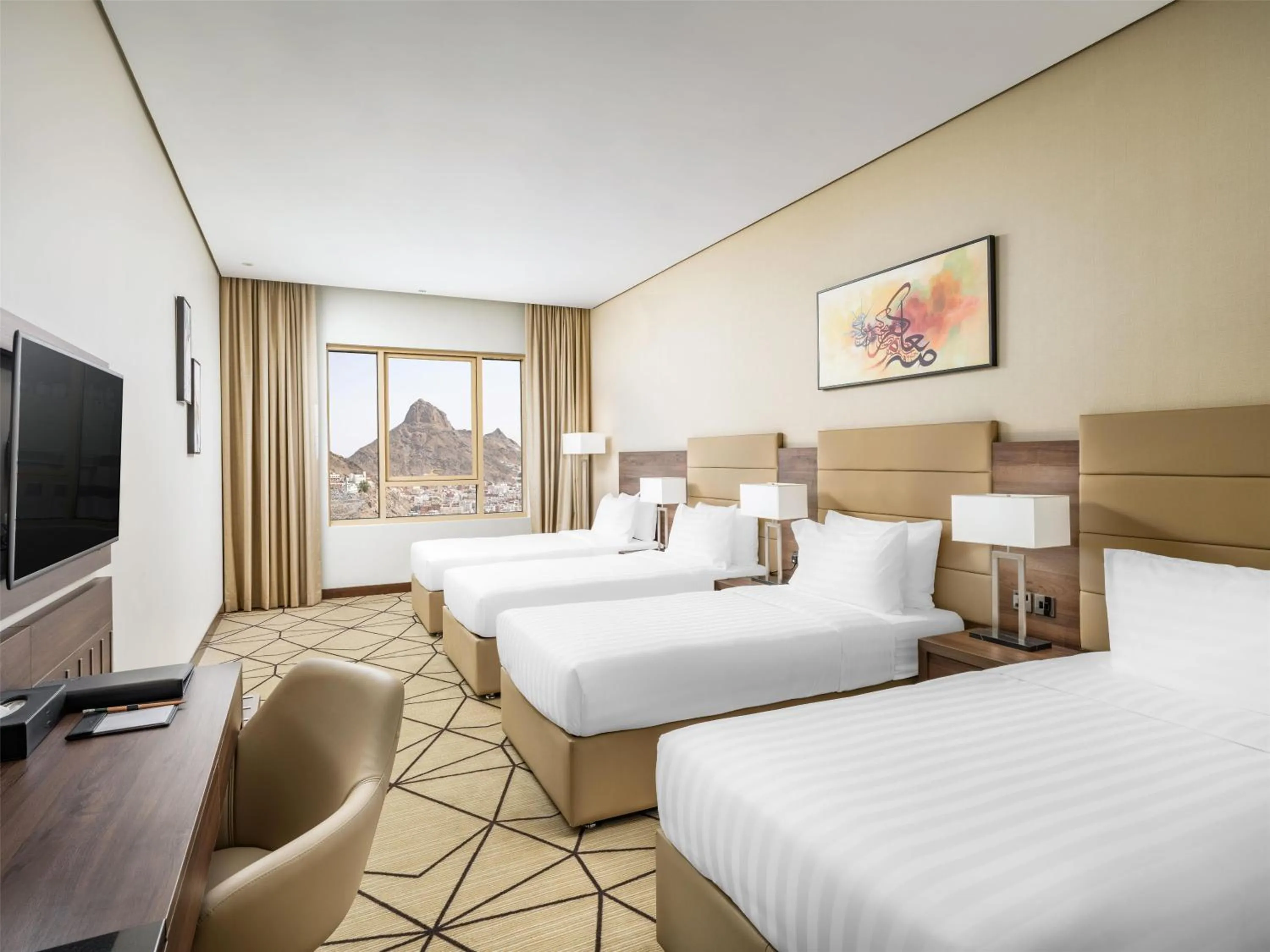 Bed in Wirgan Al Noor, Tapestry Collection by Hilton