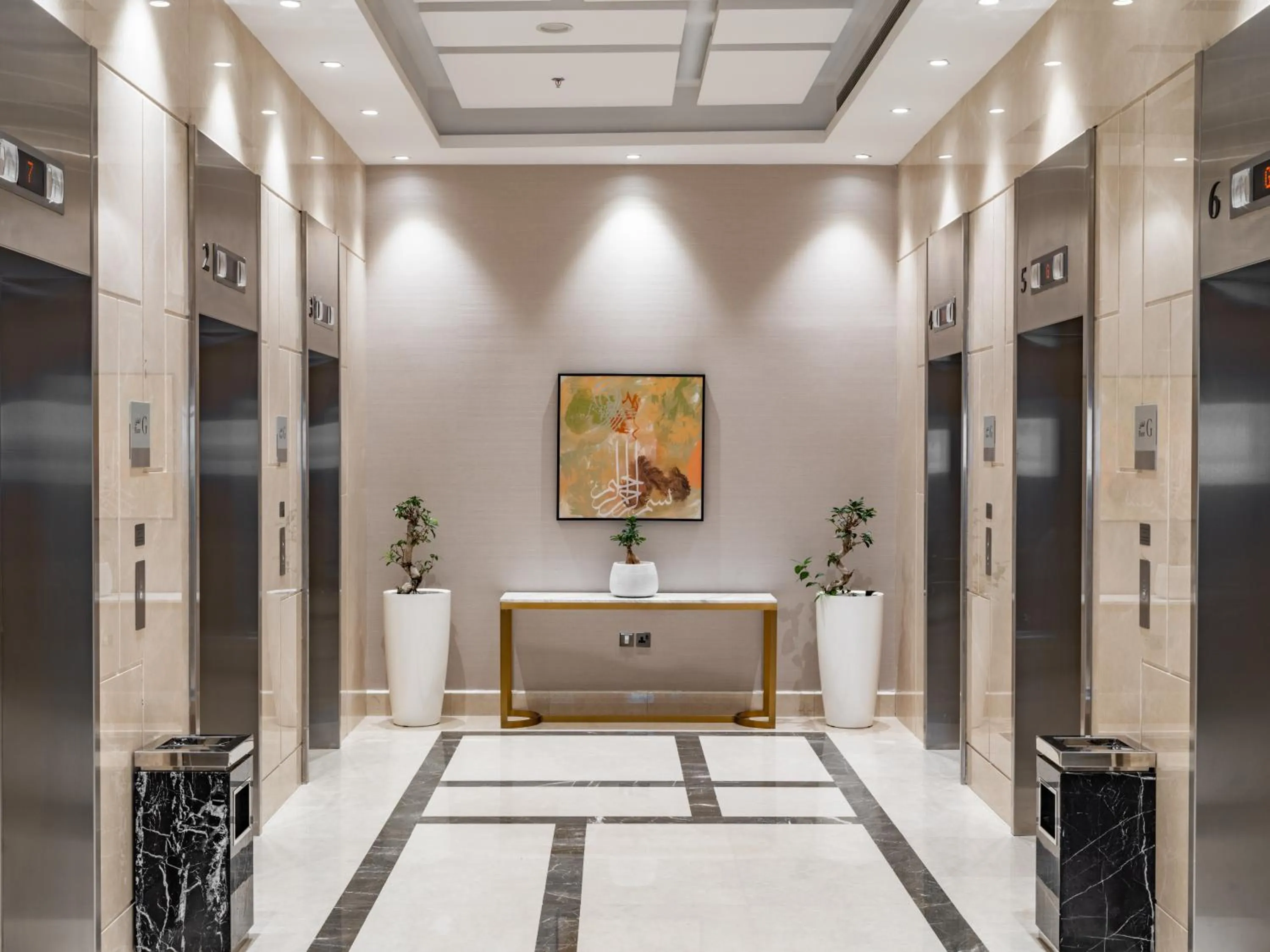 elevator in Wirgan Al Noor, Tapestry Collection by Hilton