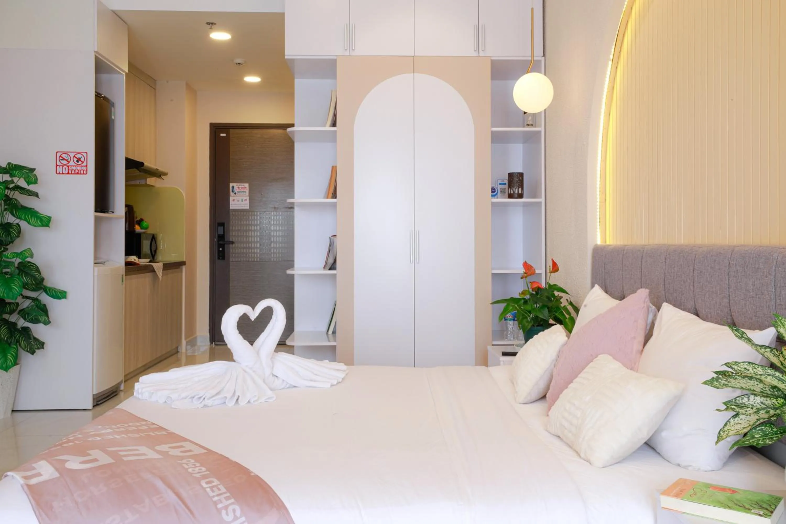 Bed in May Soho Saigon Serviced Apartment