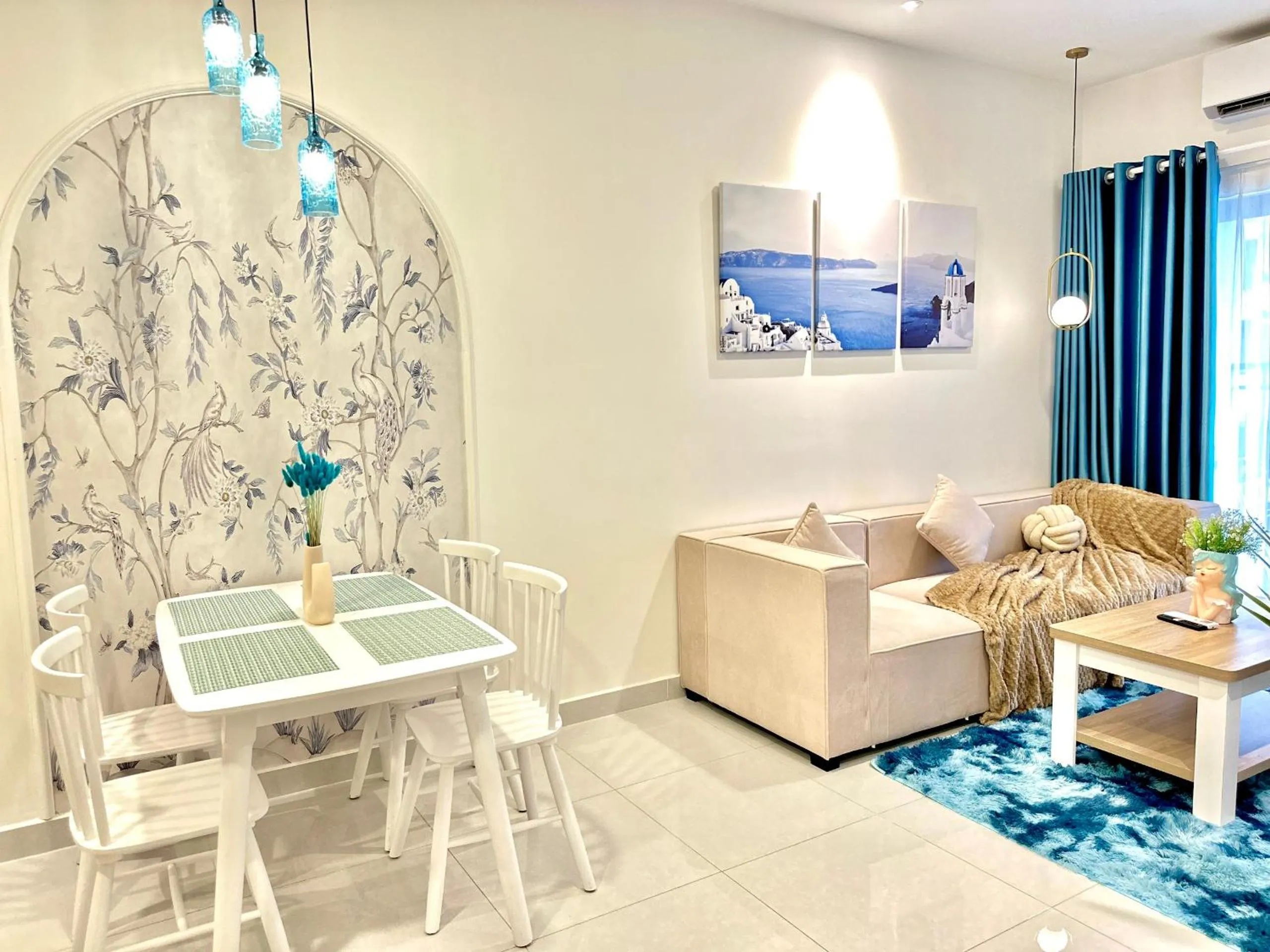 Living room in May Soho Saigon Serviced Apartment