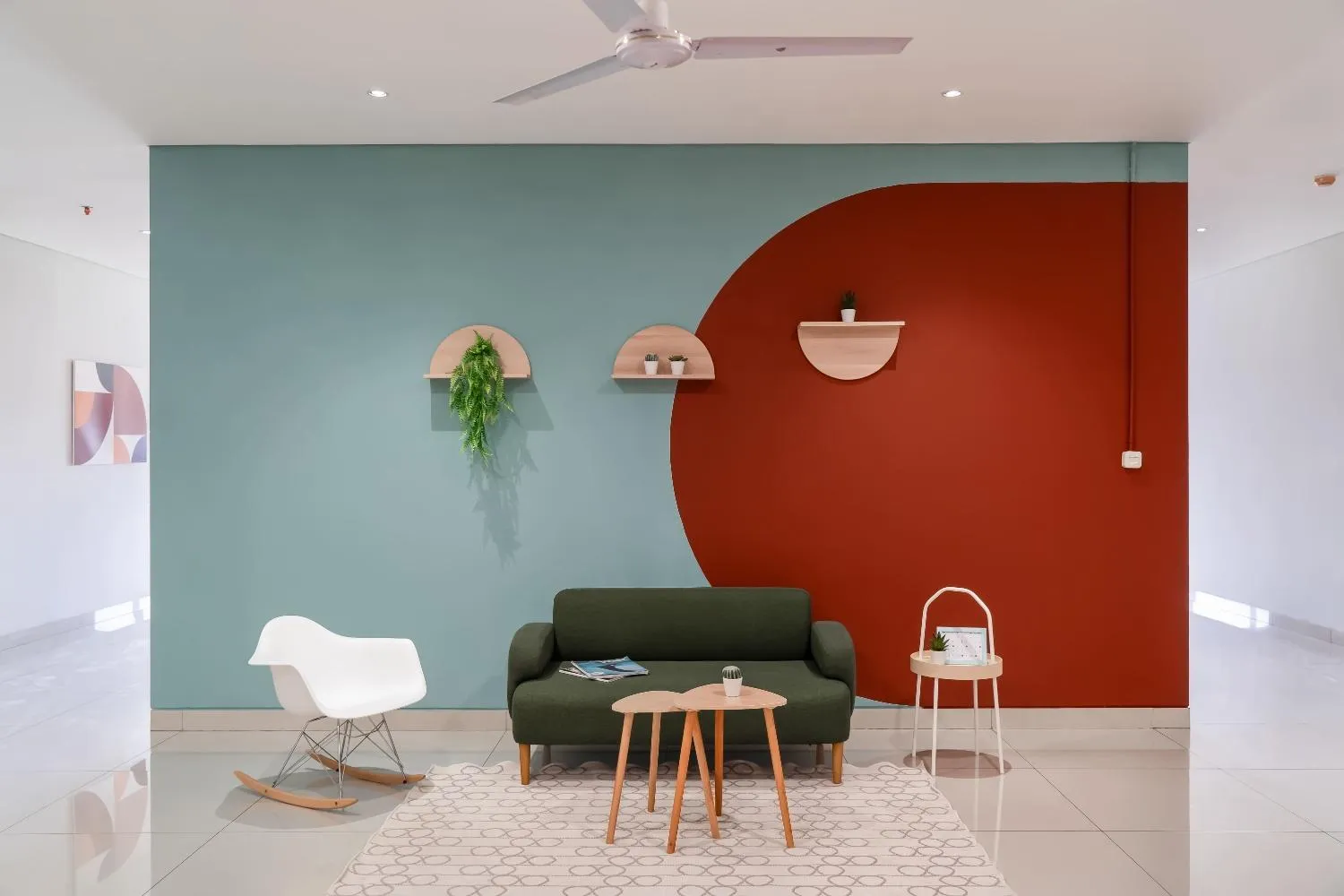 Seating area in Cove Bona Sort Pasar Baru