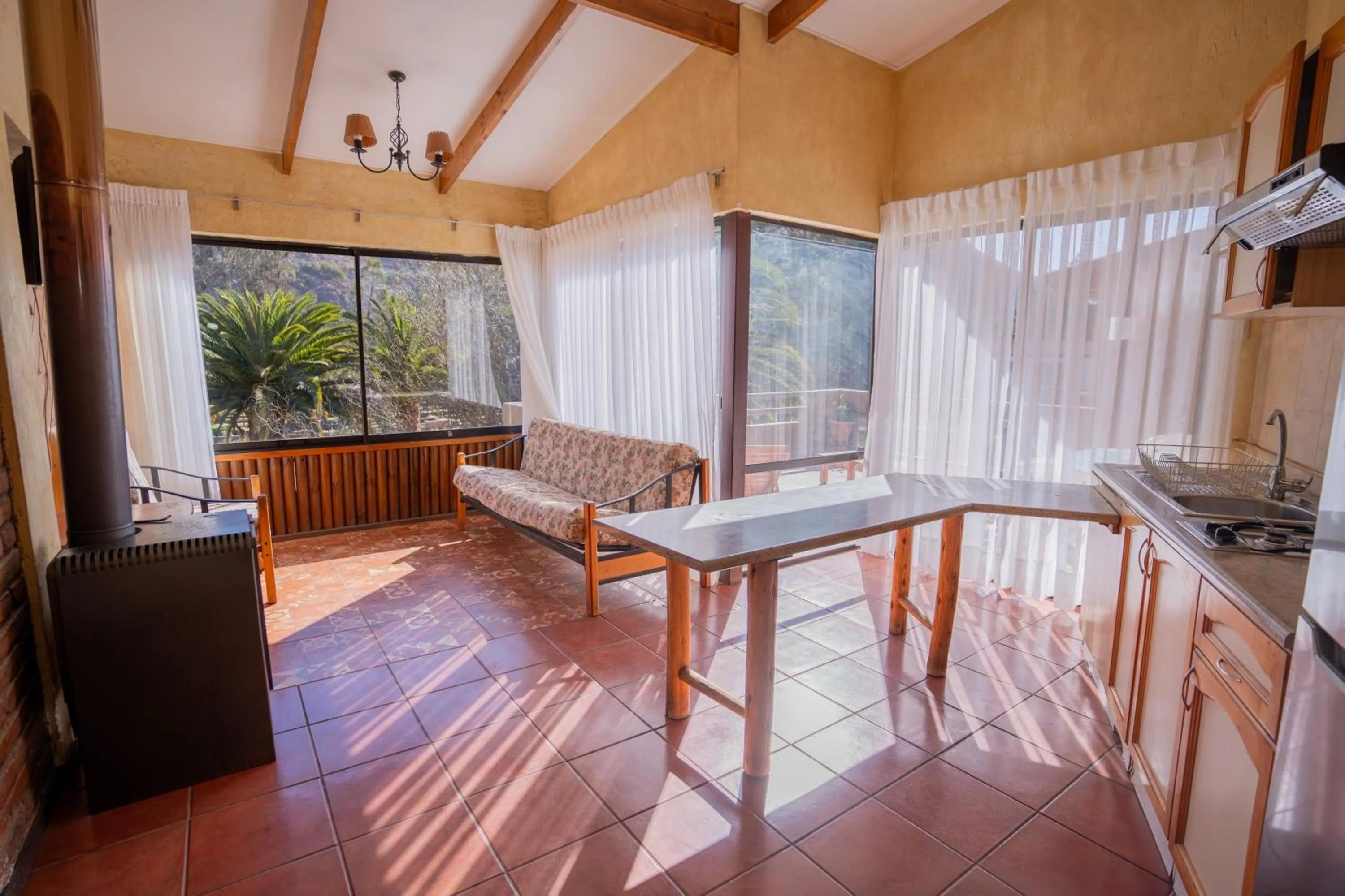 Living room in Hotel Naturaleza Vertientes de Elqui