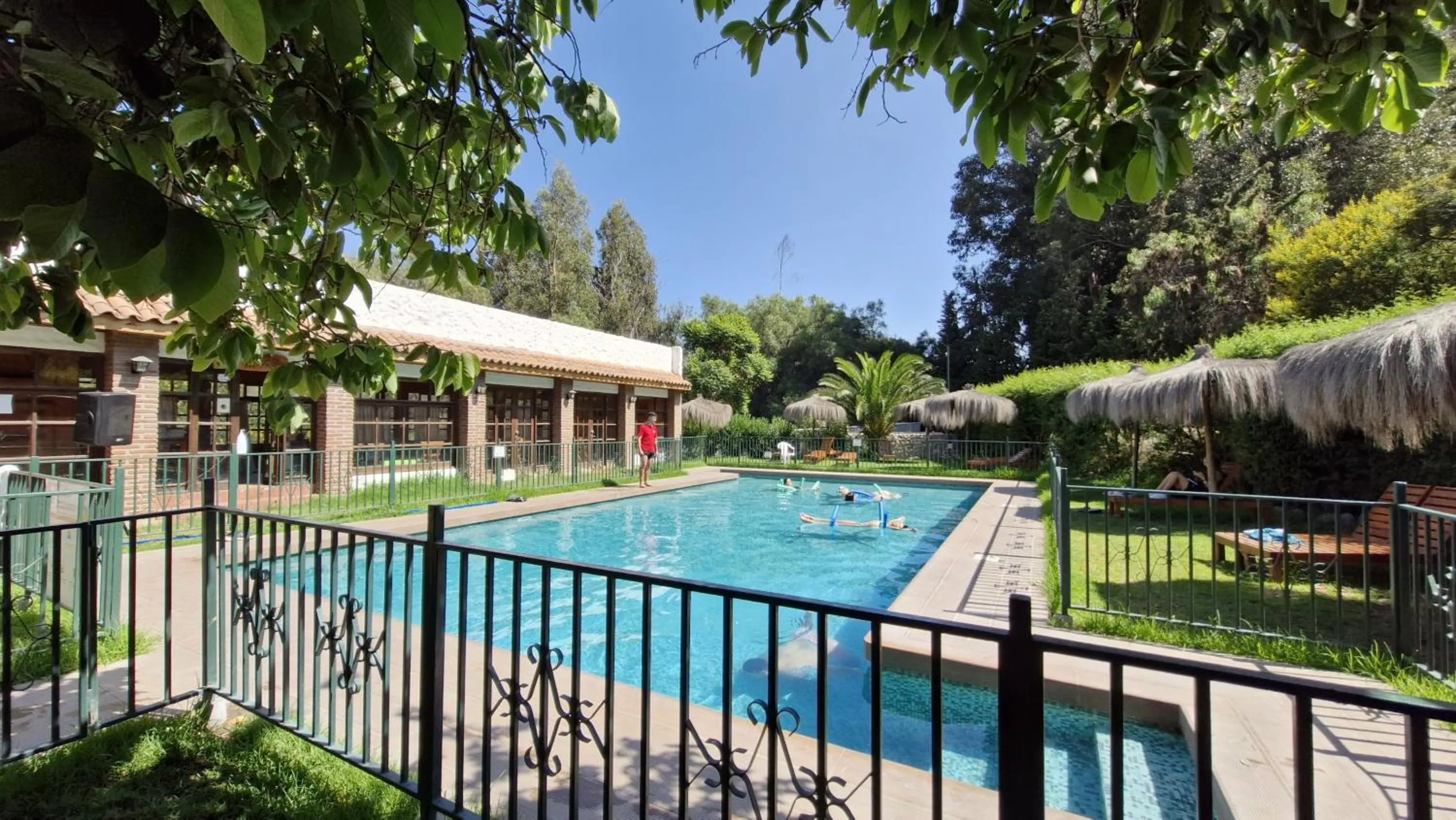 Swimming pool in Hotel Naturaleza Vertientes de Elqui