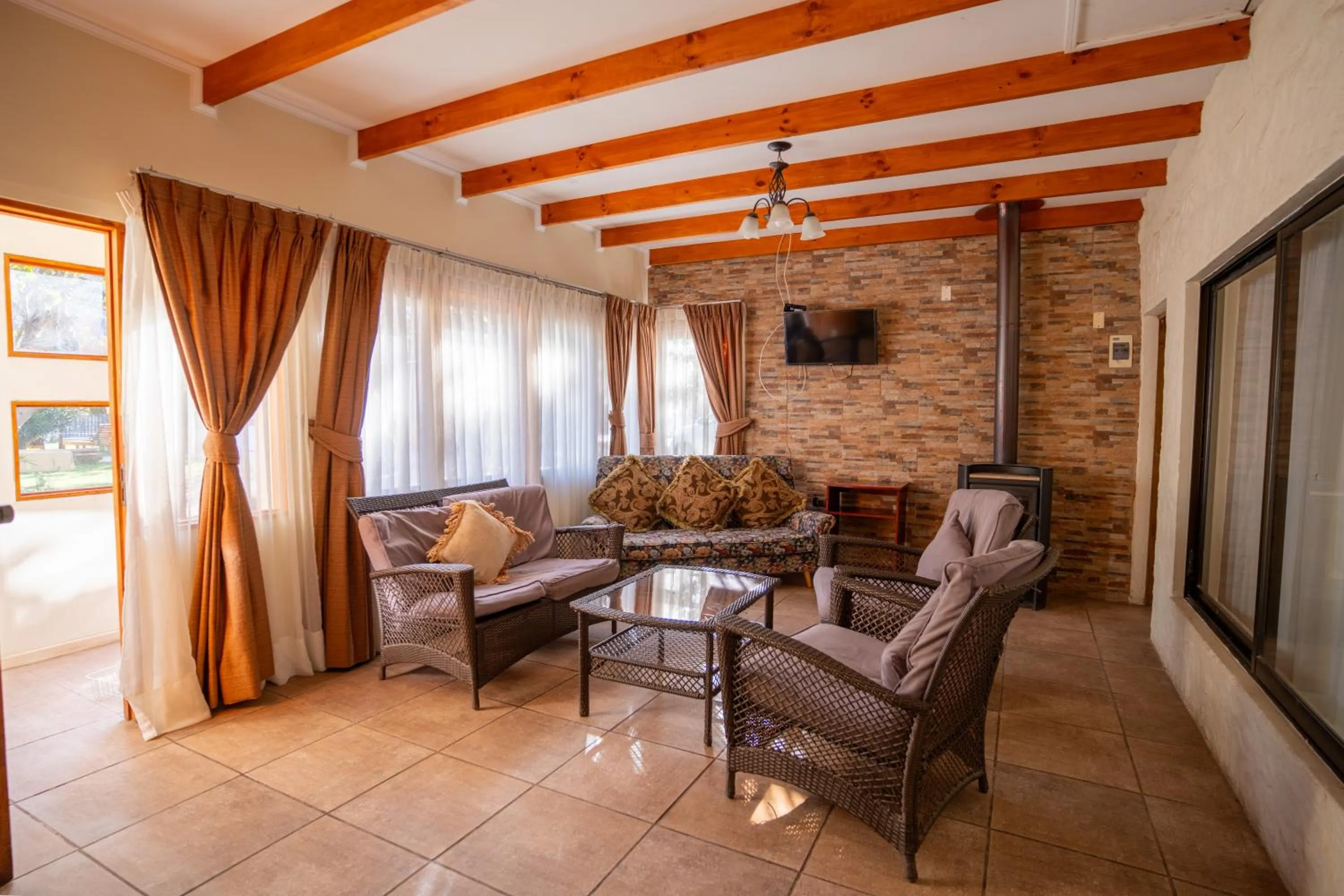 Living room in Hotel Naturaleza Vertientes de Elqui