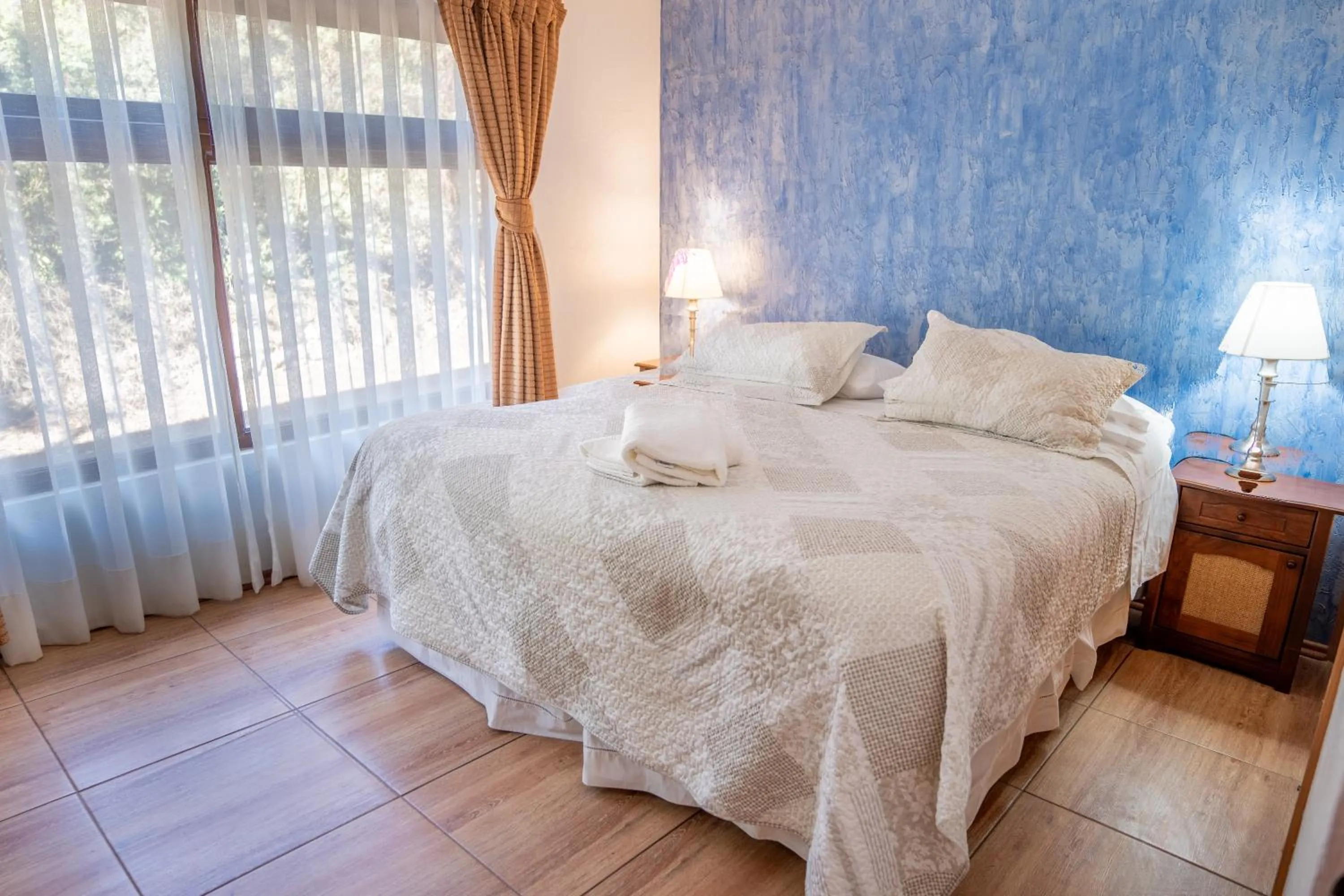 Bed in Hotel Naturaleza Vertientes de Elqui