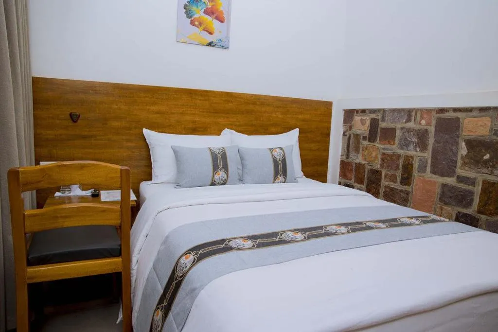 Bedroom, Bed in Velvet Suites