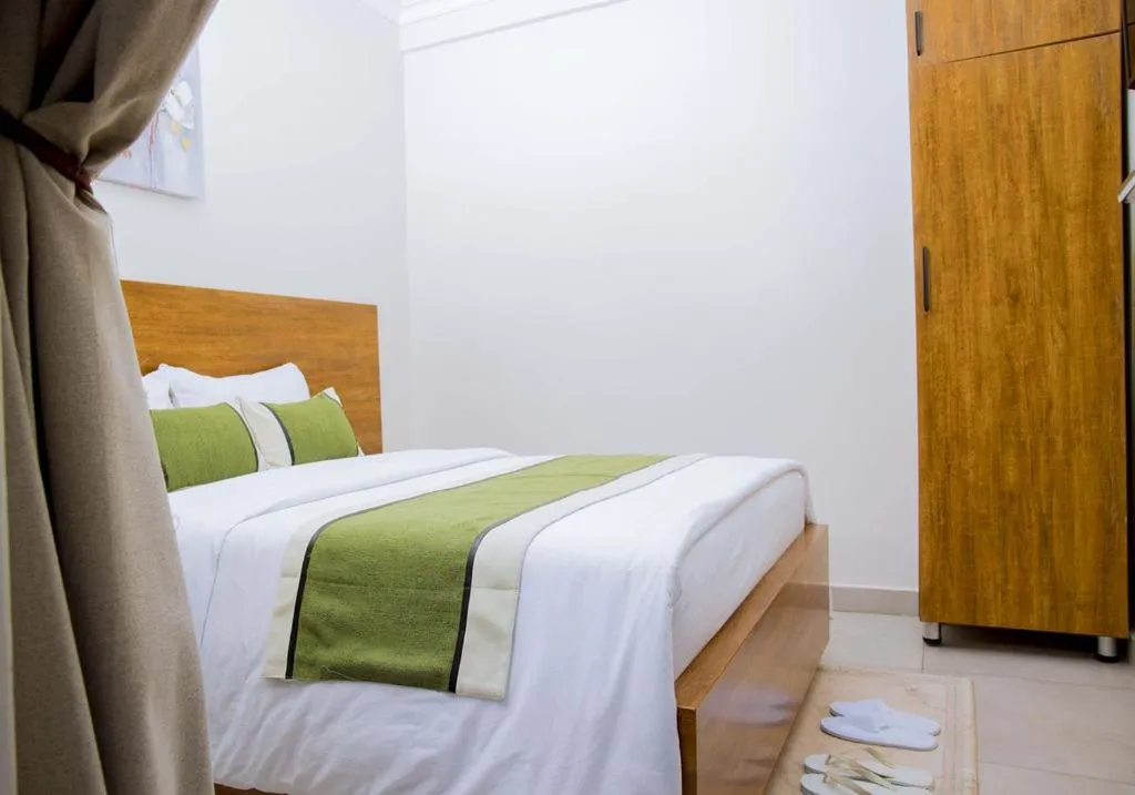 Bed in Velvet Suites