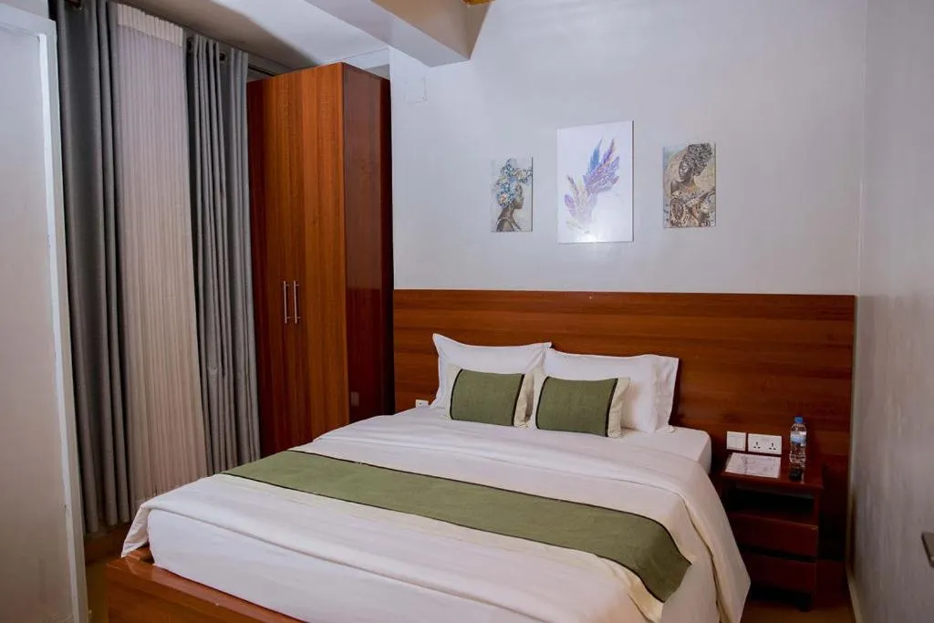 Bed in Velvet Suites