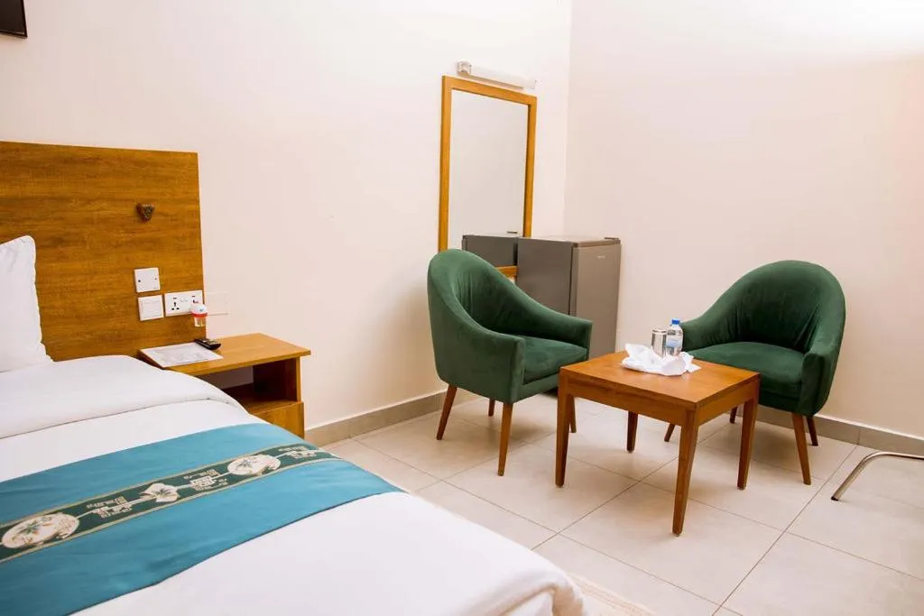 Bed in Velvet Suites