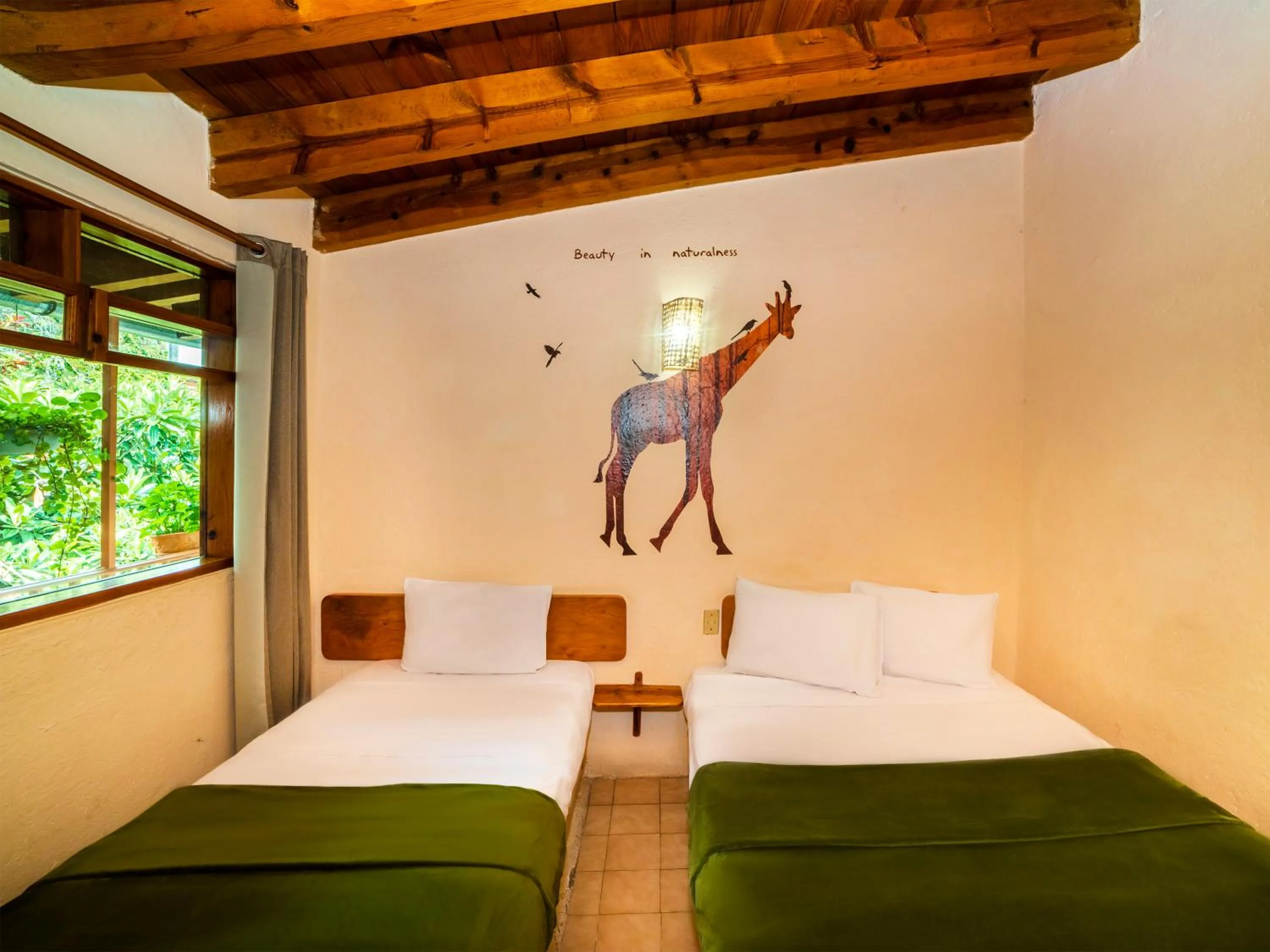 Bed in Posada Real del Valle