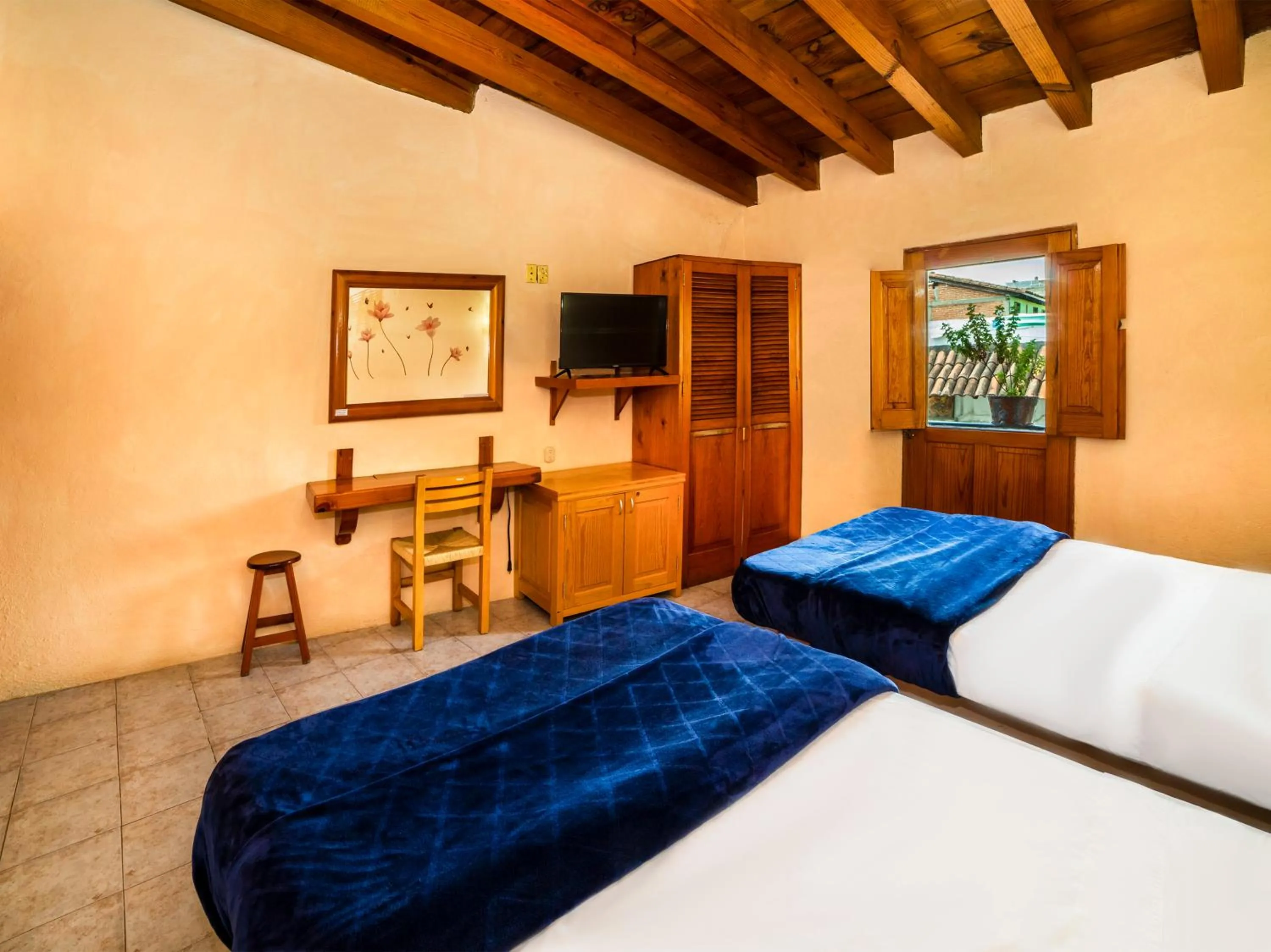 Bed in Posada Real del Valle