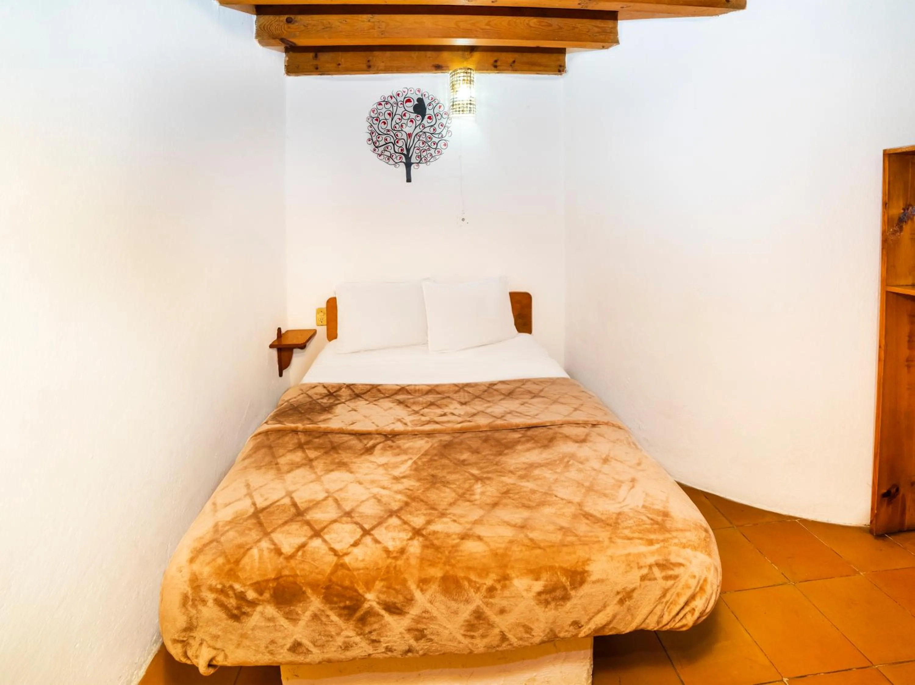 Bed in Posada Real del Valle