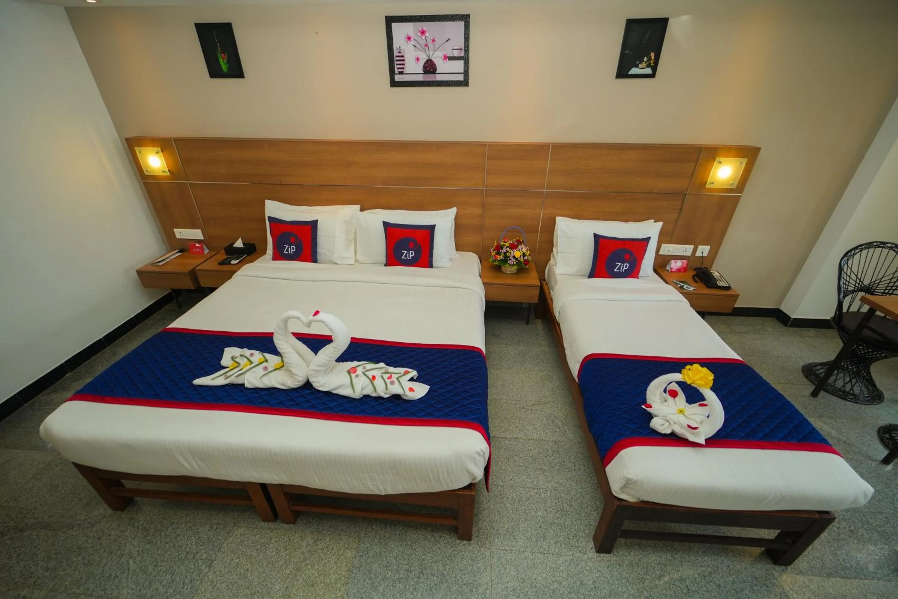 Bed in Zip by Spree Hotels Mangala International