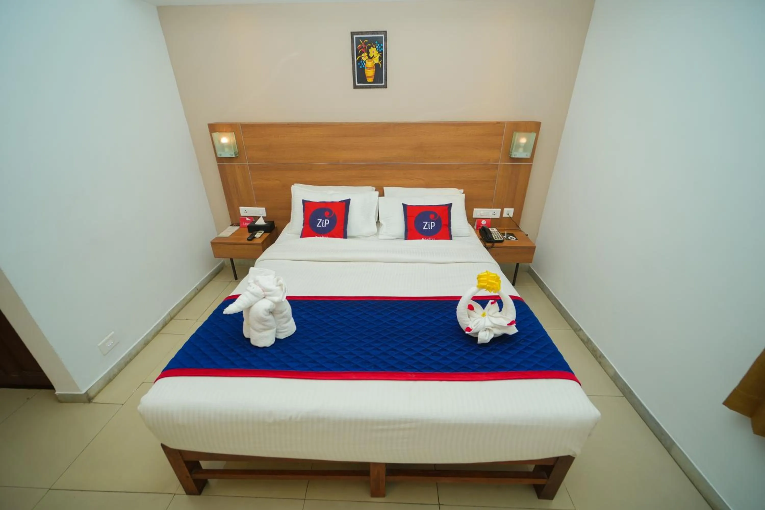 Bed in Zip by Spree Hotels Mangala International