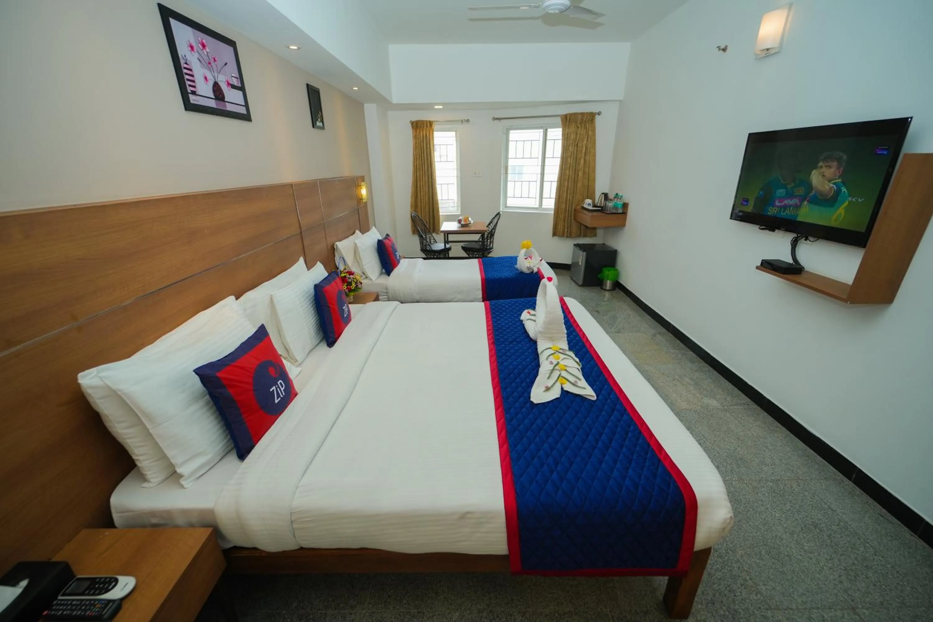 Bed in Zip by Spree Hotels Mangala International