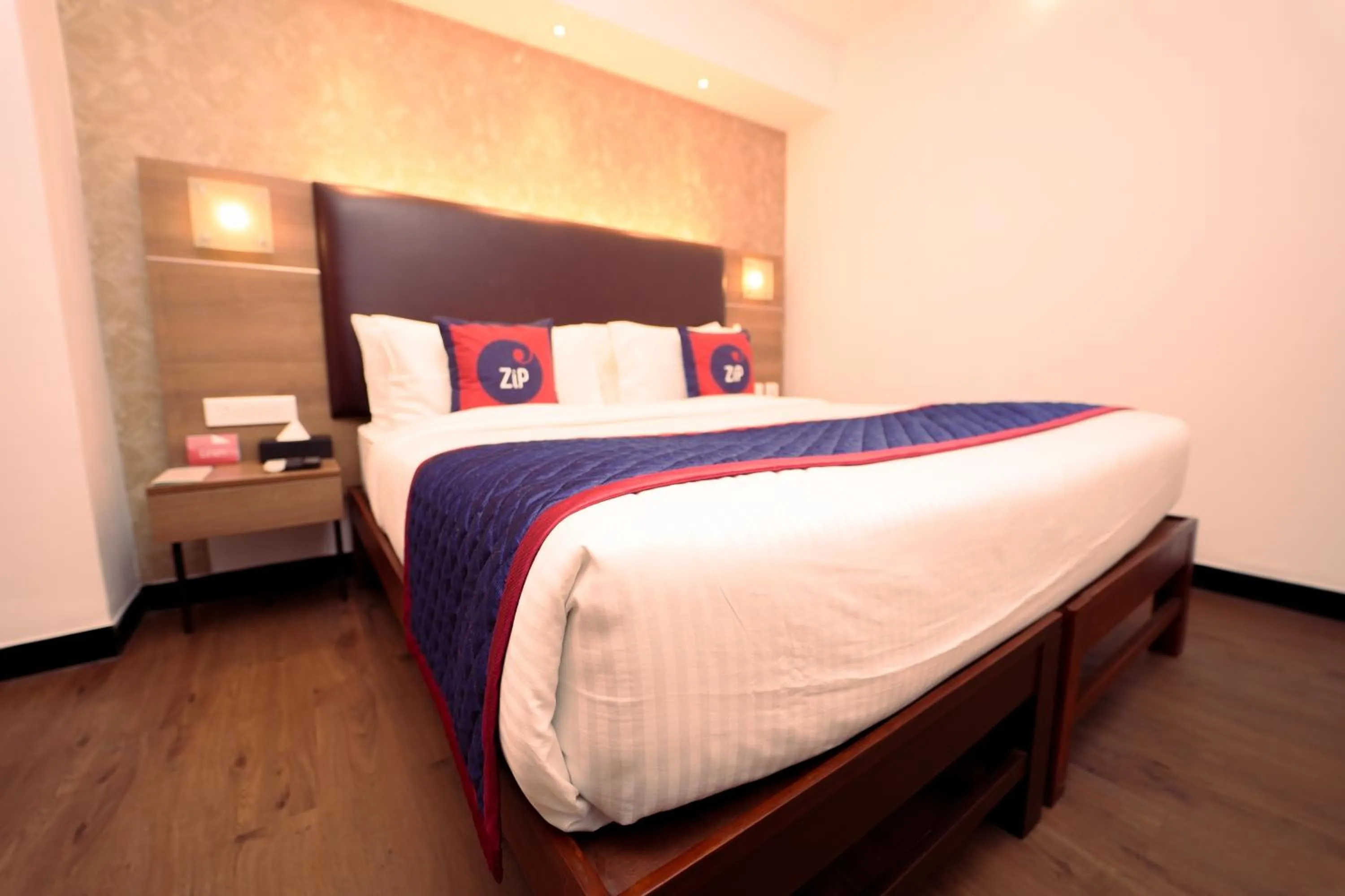 Bed in Zip by Spree Hotels Mangala International