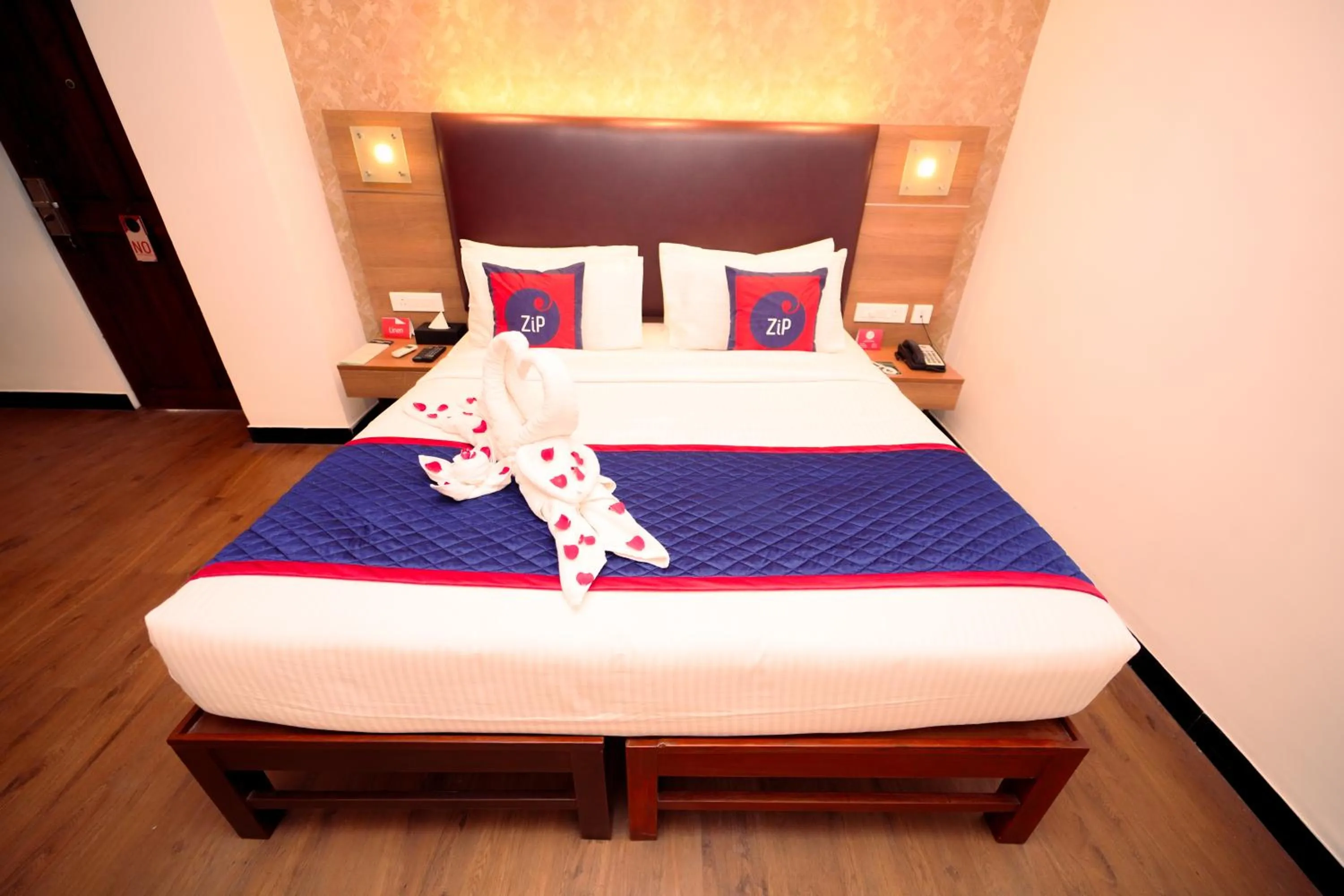 Bed in Zip by Spree Hotels Mangala International
