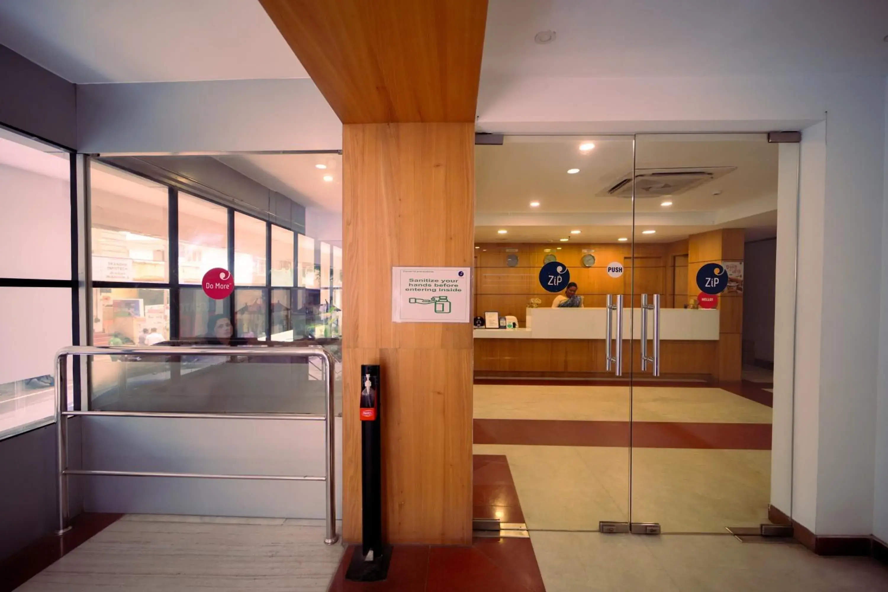 Facade/entrance in Zip by Spree Hotels Mangala International Facade/entrance in Zip by Spree Hotels Mangala International