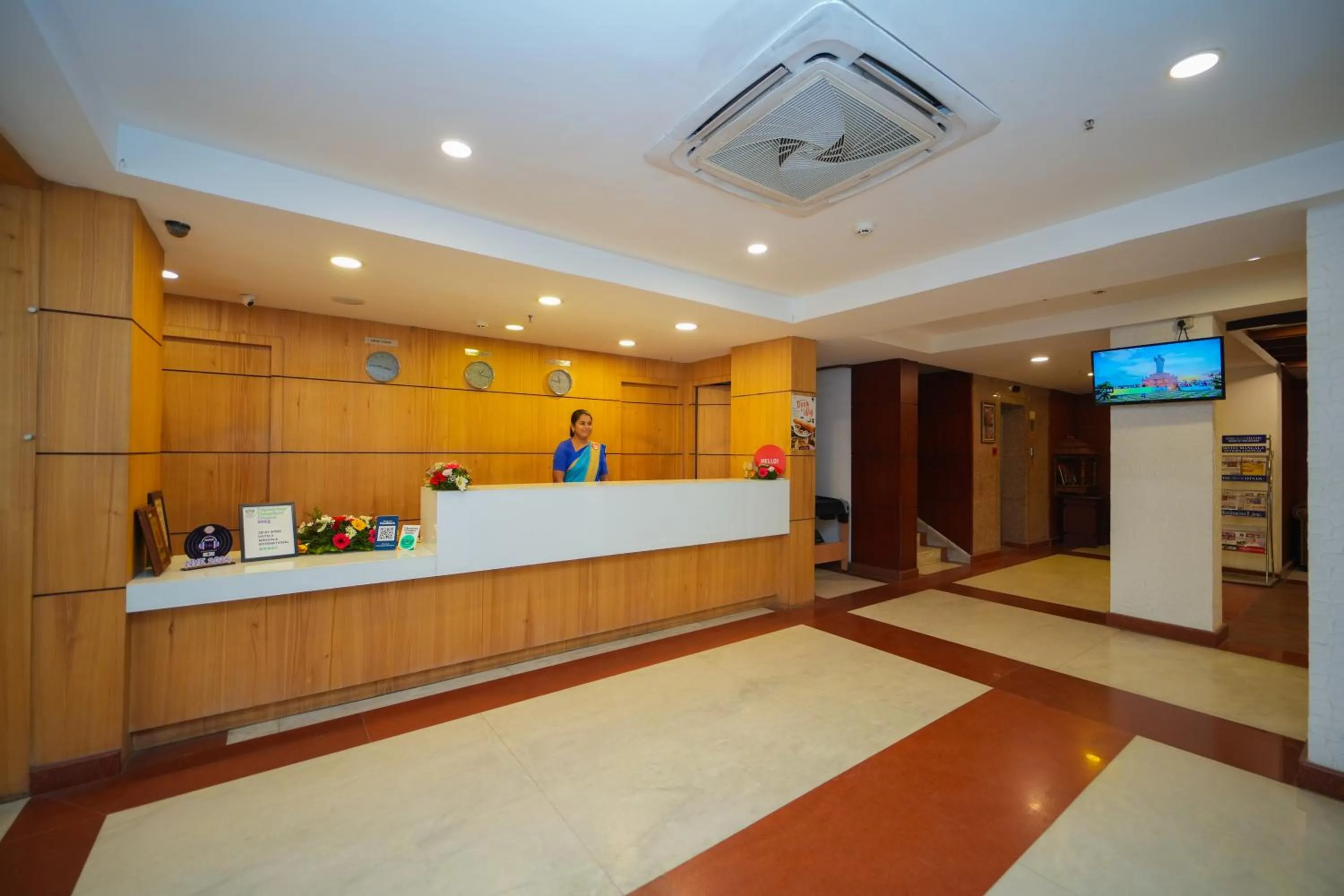 Lobby or reception in Zip by Spree Hotels Mangala International