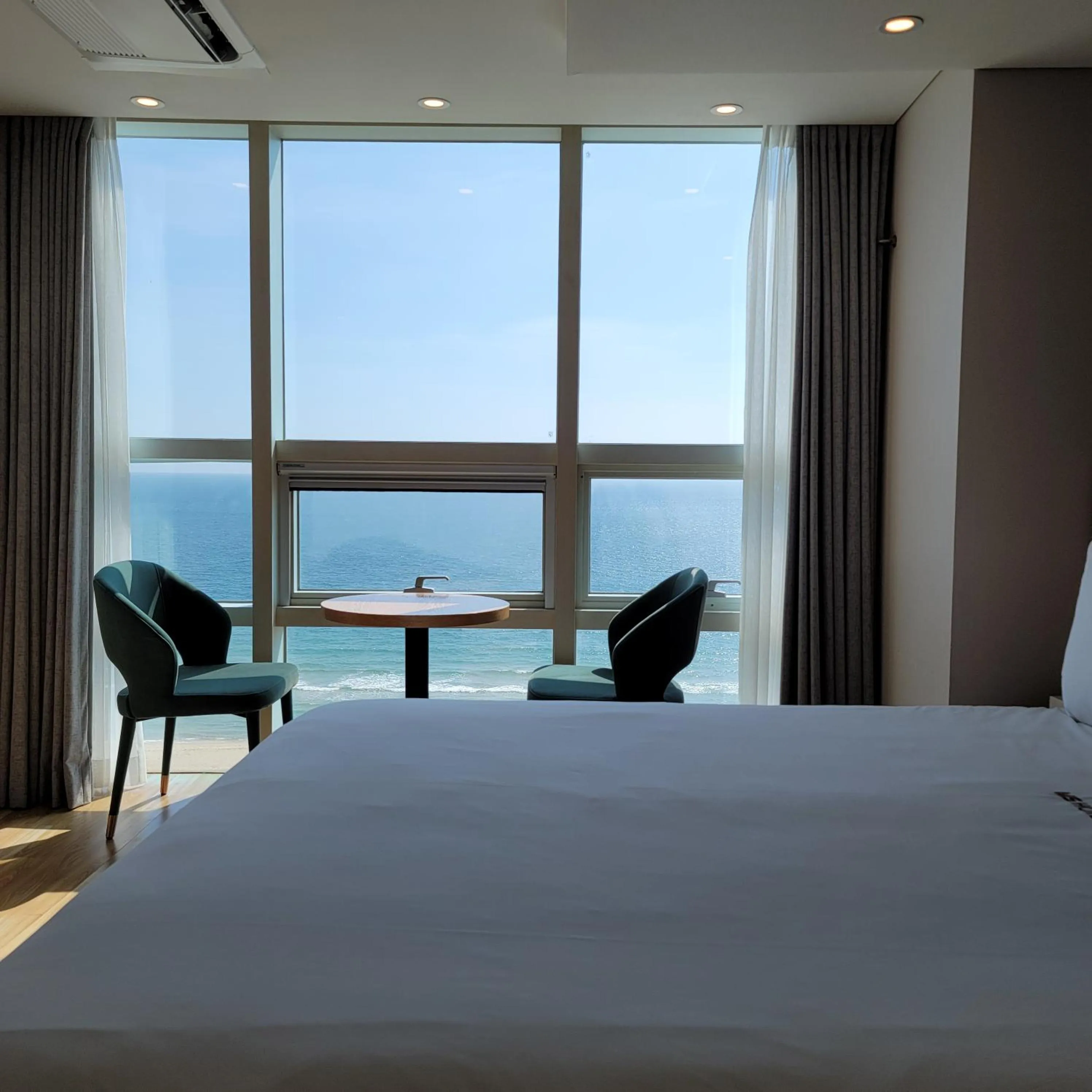 Bed in MS Hotel Haeundae