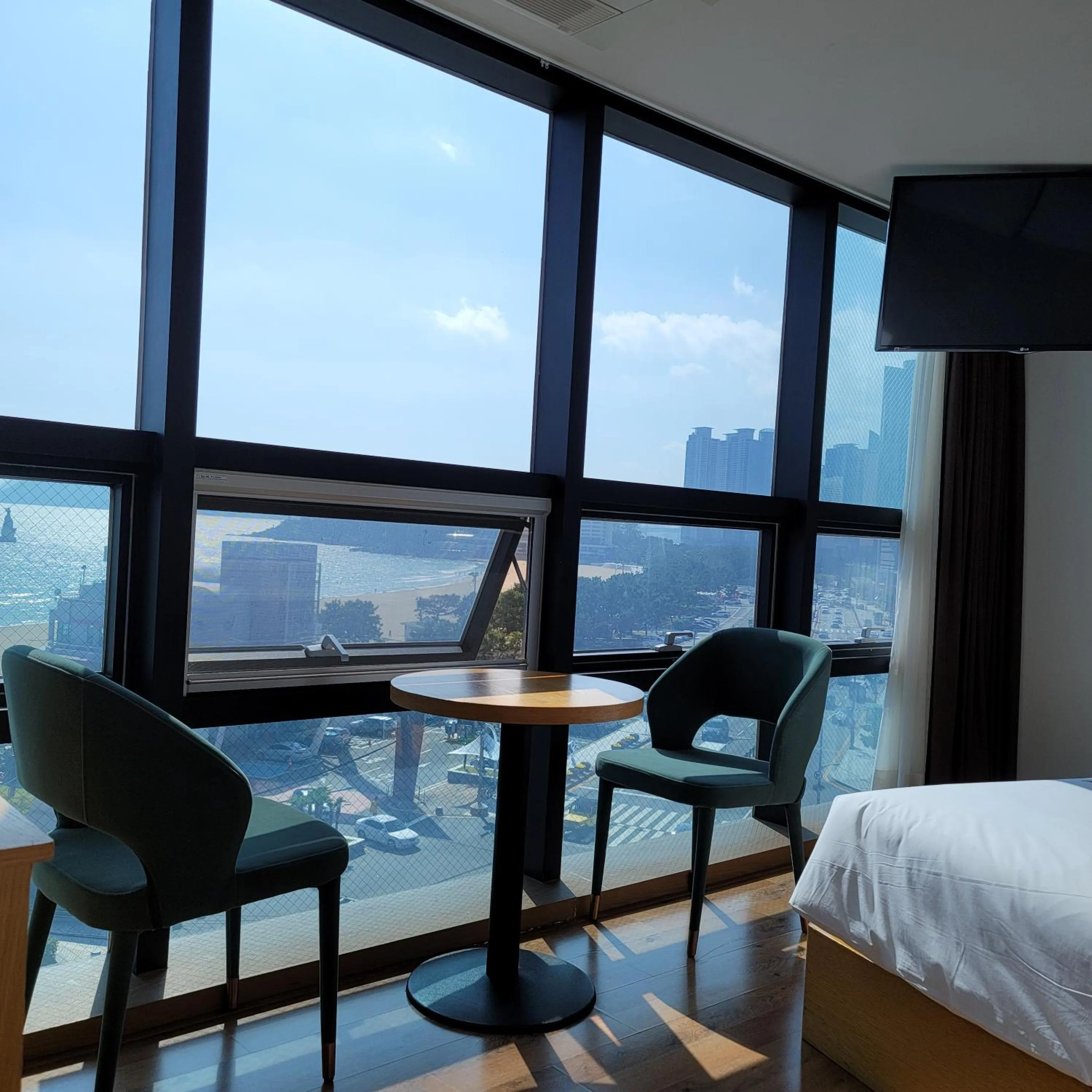 Bed in MS Hotel Haeundae