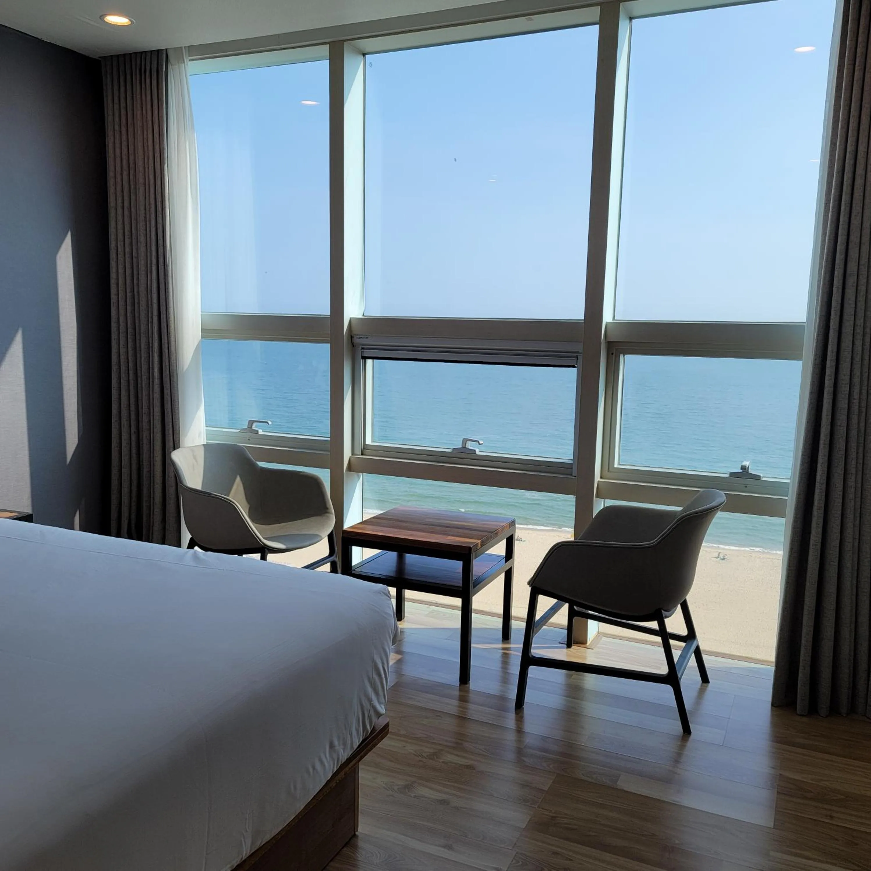 Bed in MS Hotel Haeundae