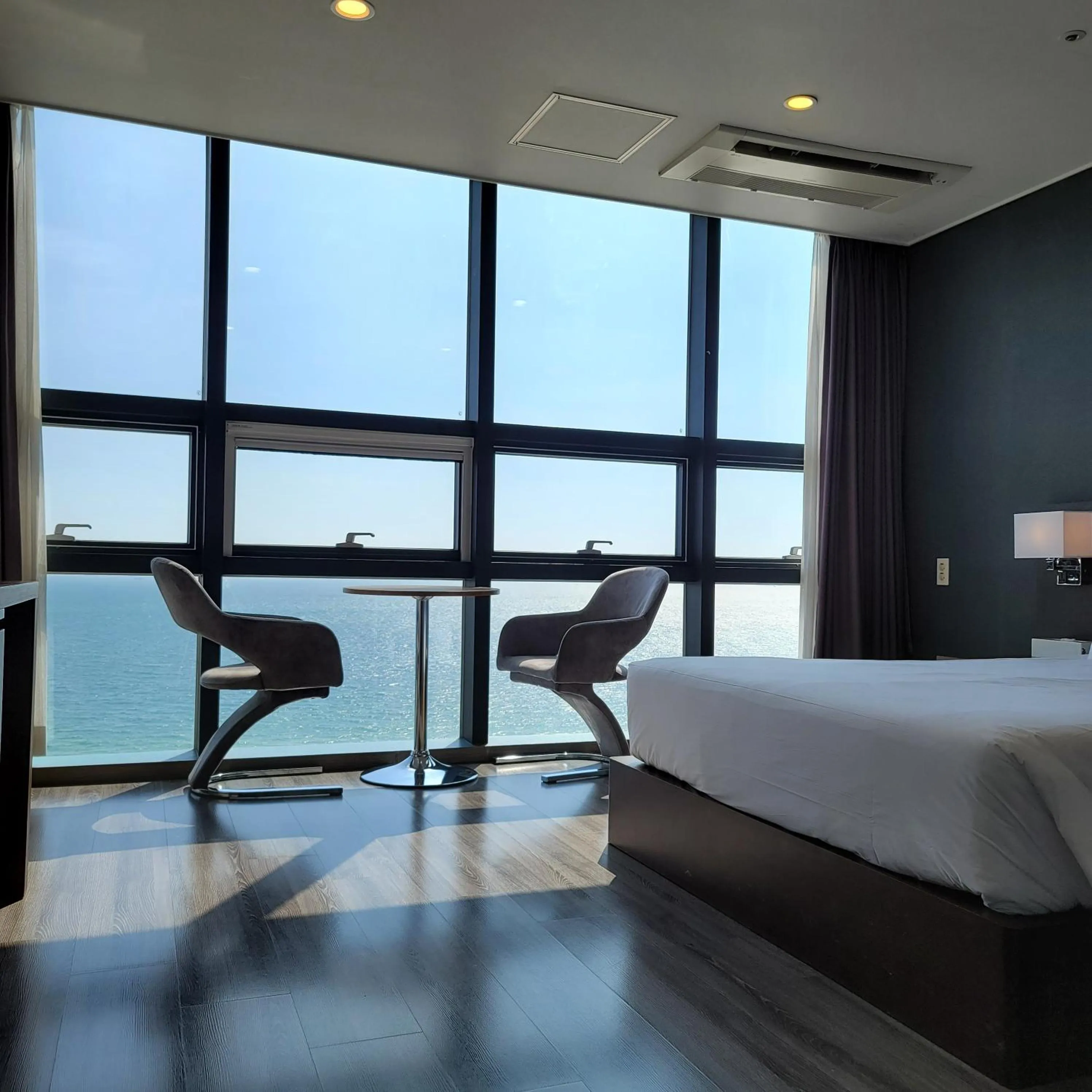Bed in MS Hotel Haeundae