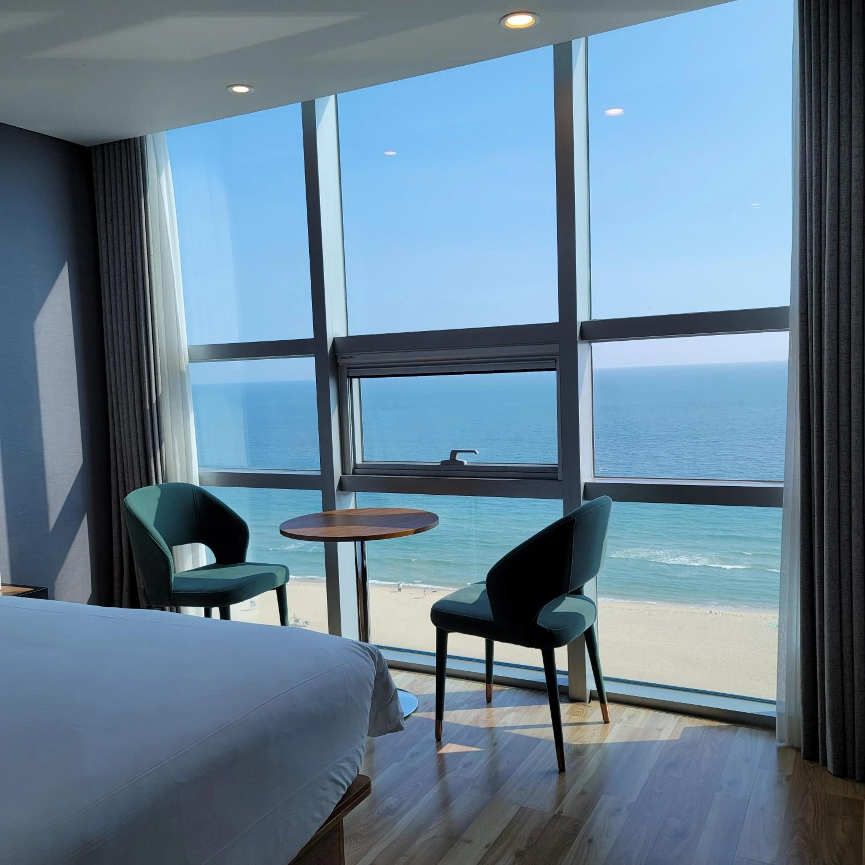 Bed in MS Hotel Haeundae