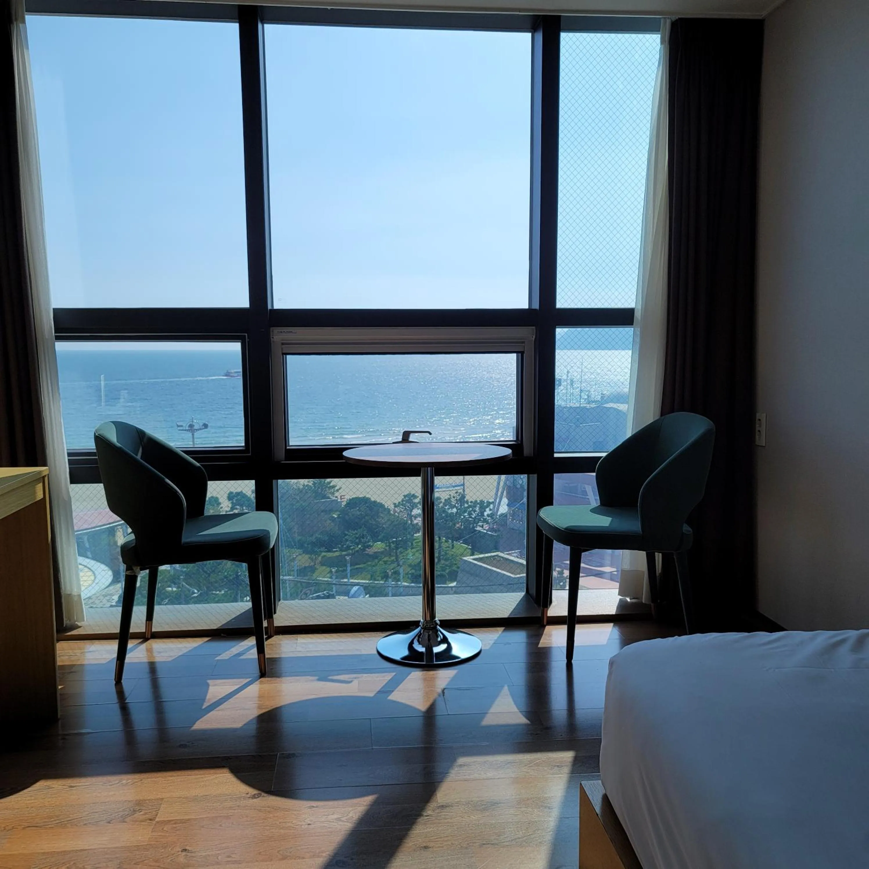 Bed in MS Hotel Haeundae