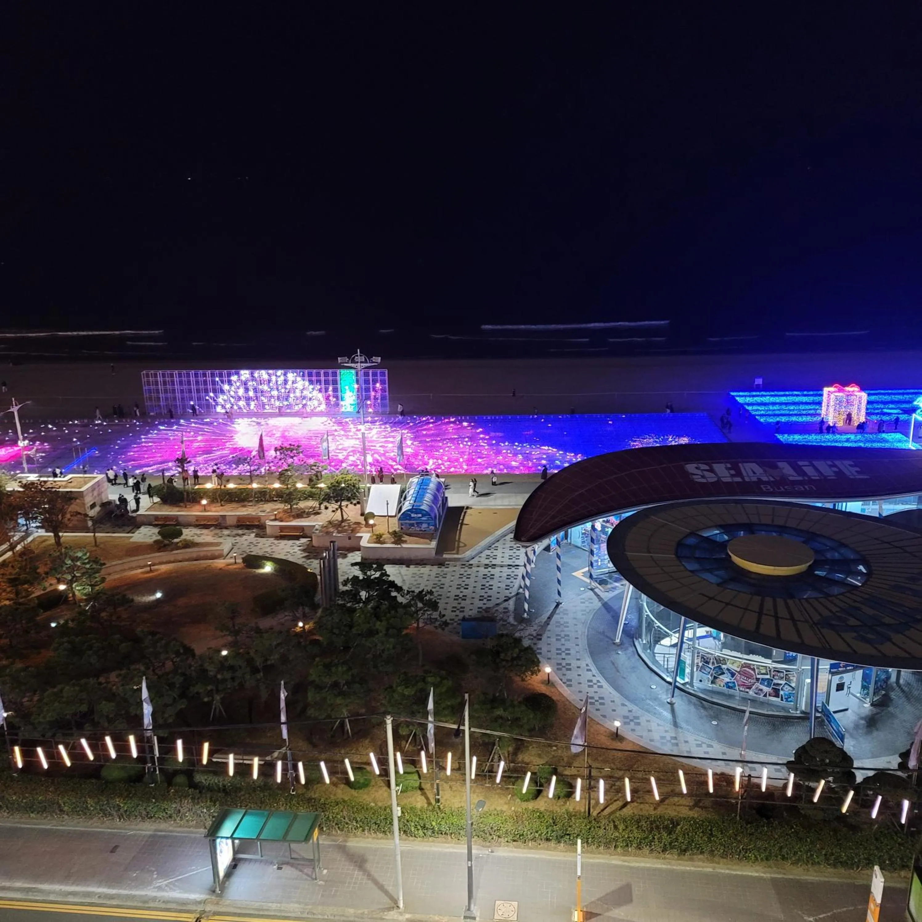 View (from property/room) in MS Hotel Haeundae