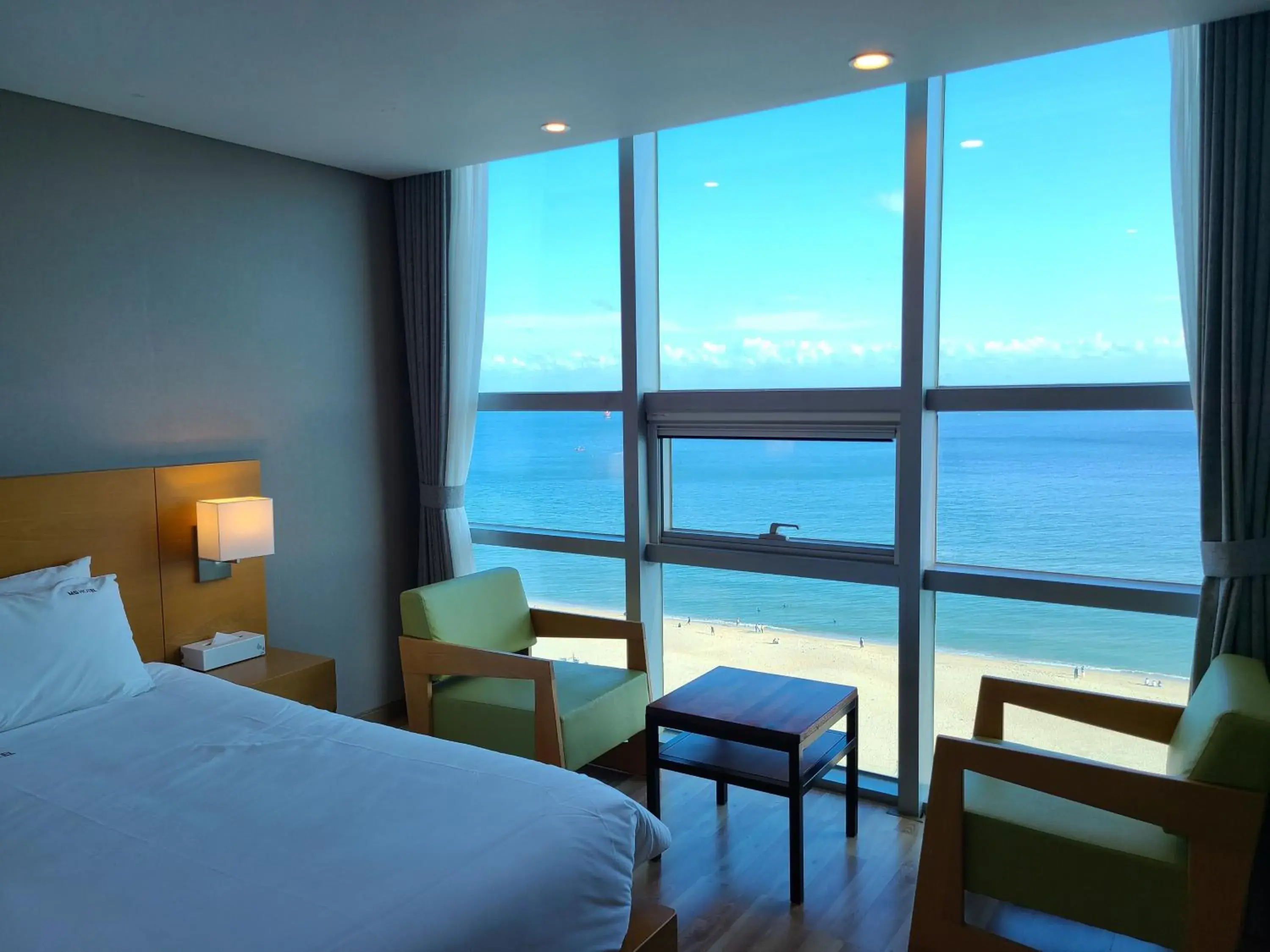 Bed in MS Hotel Haeundae Bed in MS Hotel Haeundae