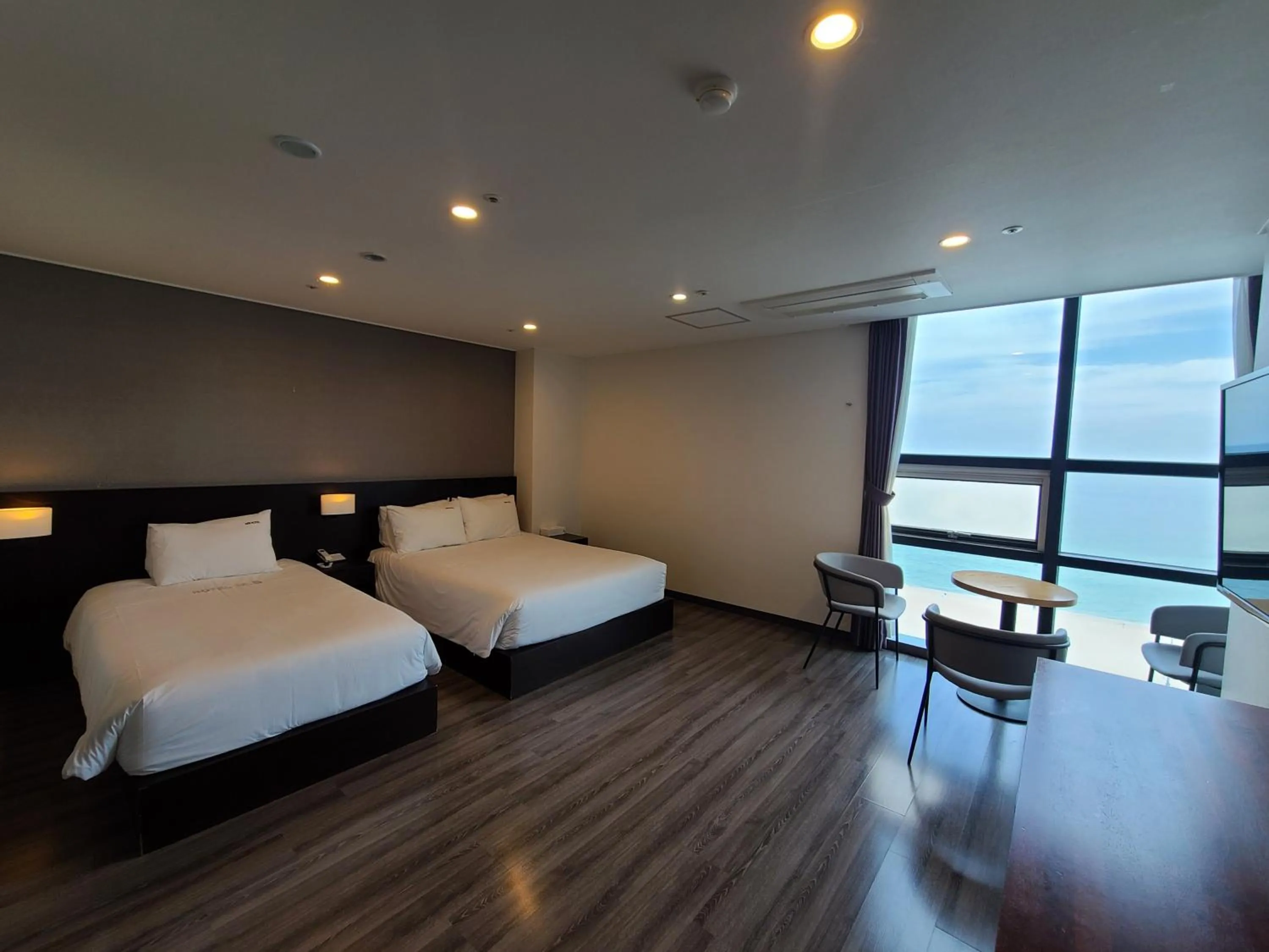 Bed in MS Hotel Haeundae