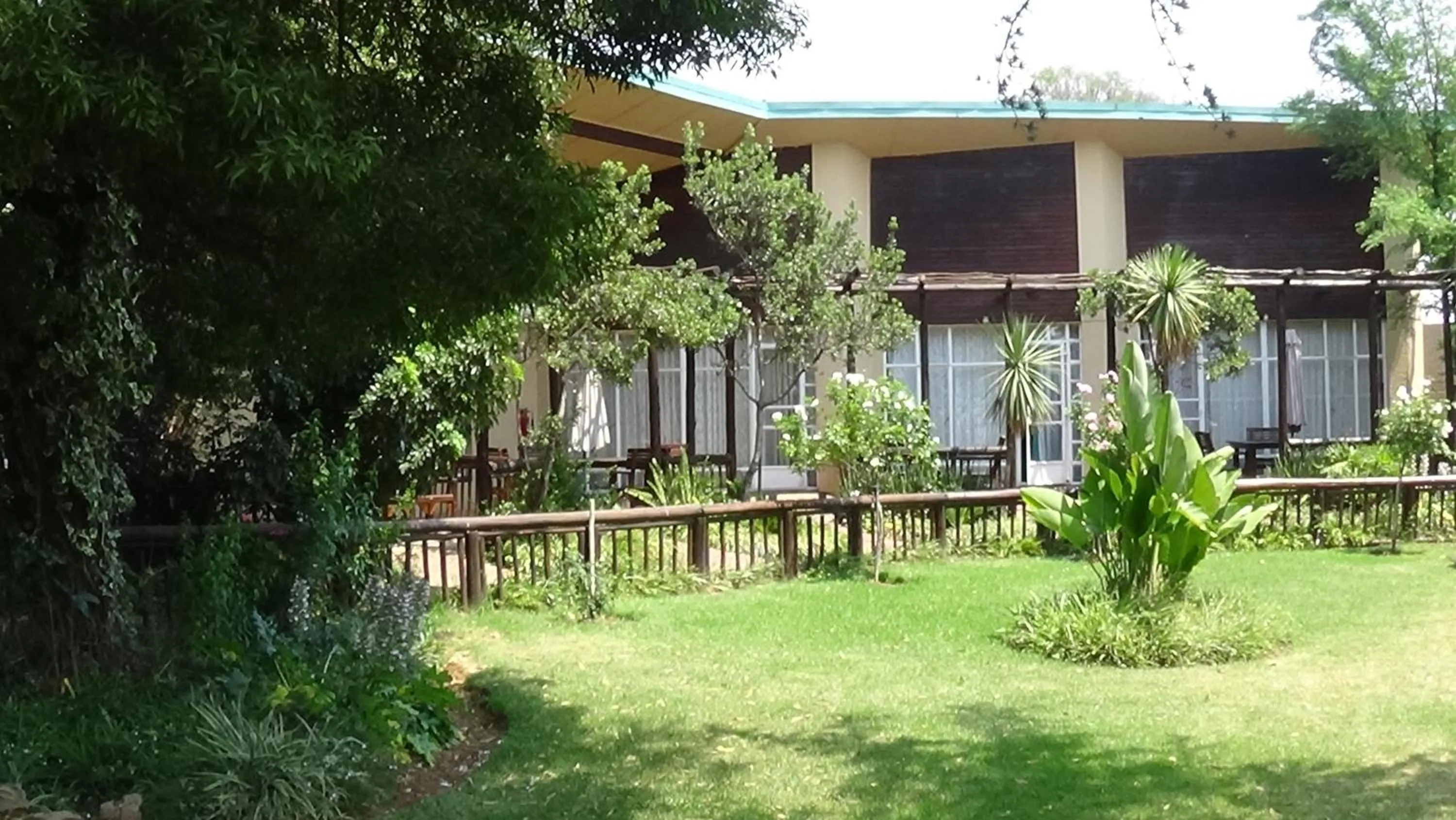 Garden view in Emerald Guesthouse