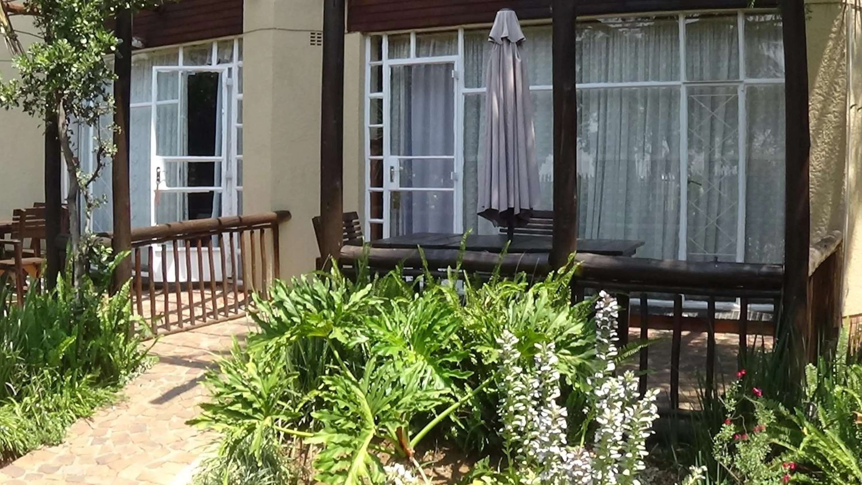 Patio in Emerald Guesthouse