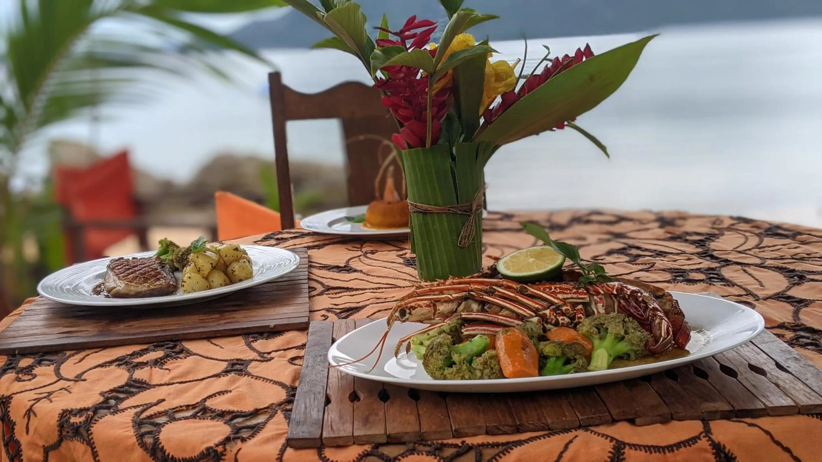 Food and drinks in Floraly Komba Hotel - Nosy Komba