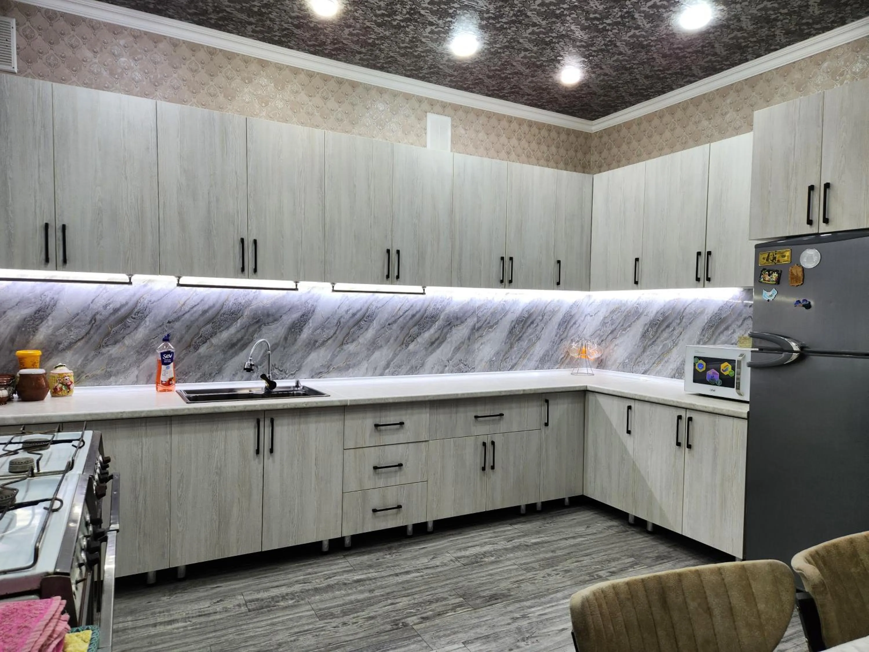 Kitchen or kitchenette in Samani Bukhara