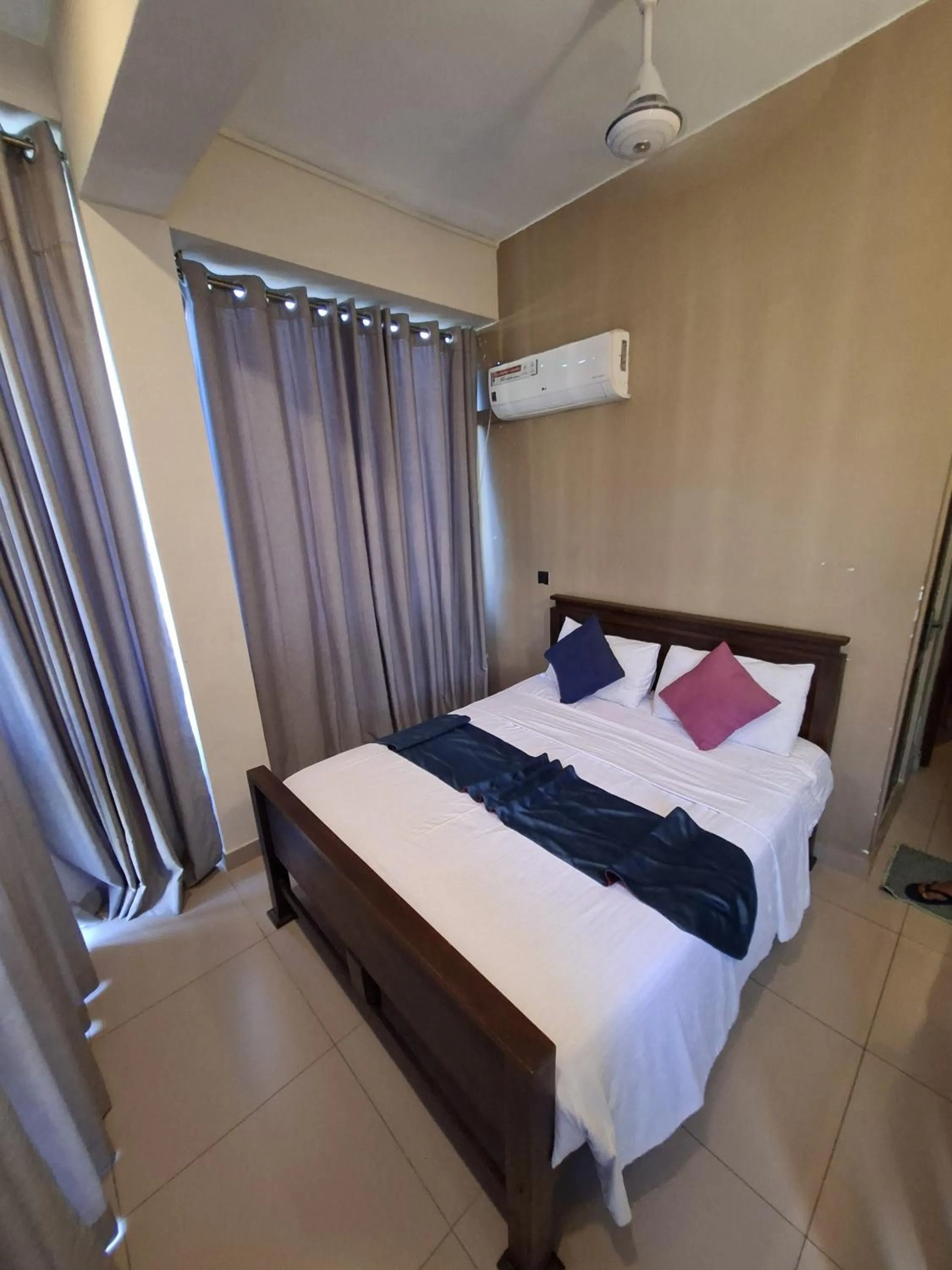 Bed in Kandy City Inn