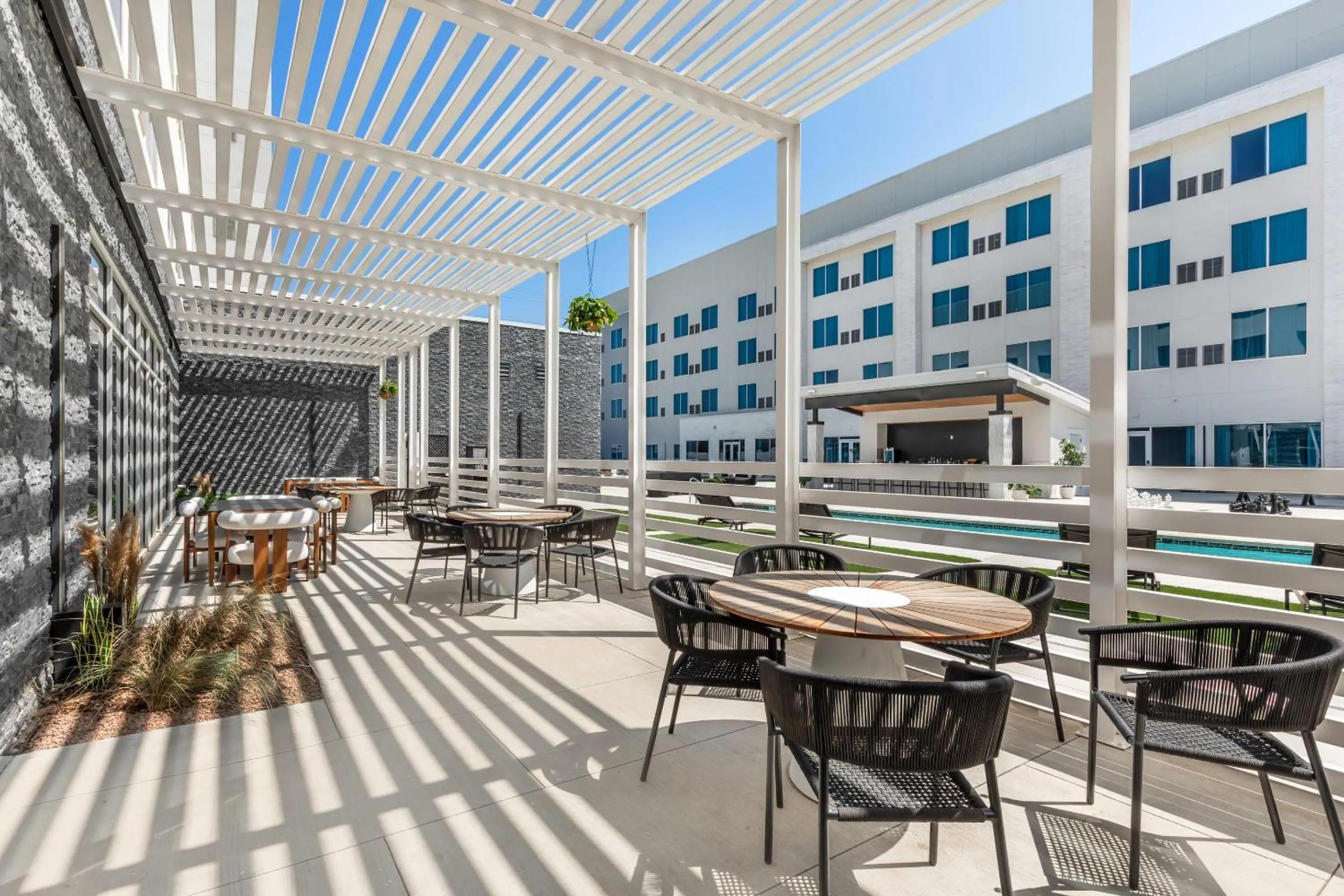 Swimming pool in Cambria Hotel Waco University Riverfront