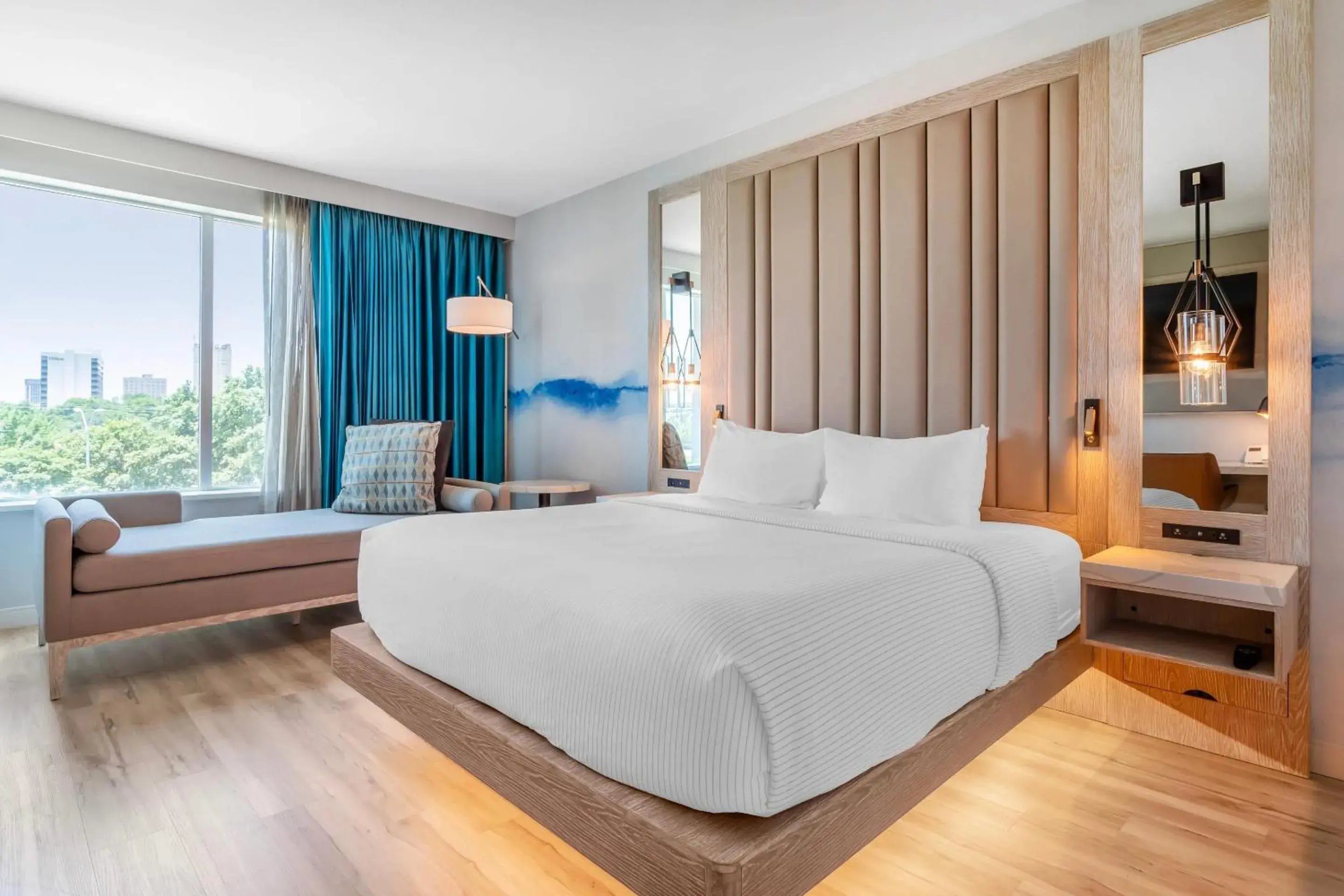 Bedroom, Bed in Cambria Hotel Waco University Riverfront Bedroom, Bed in Cambria Hotel Waco University Riverfront